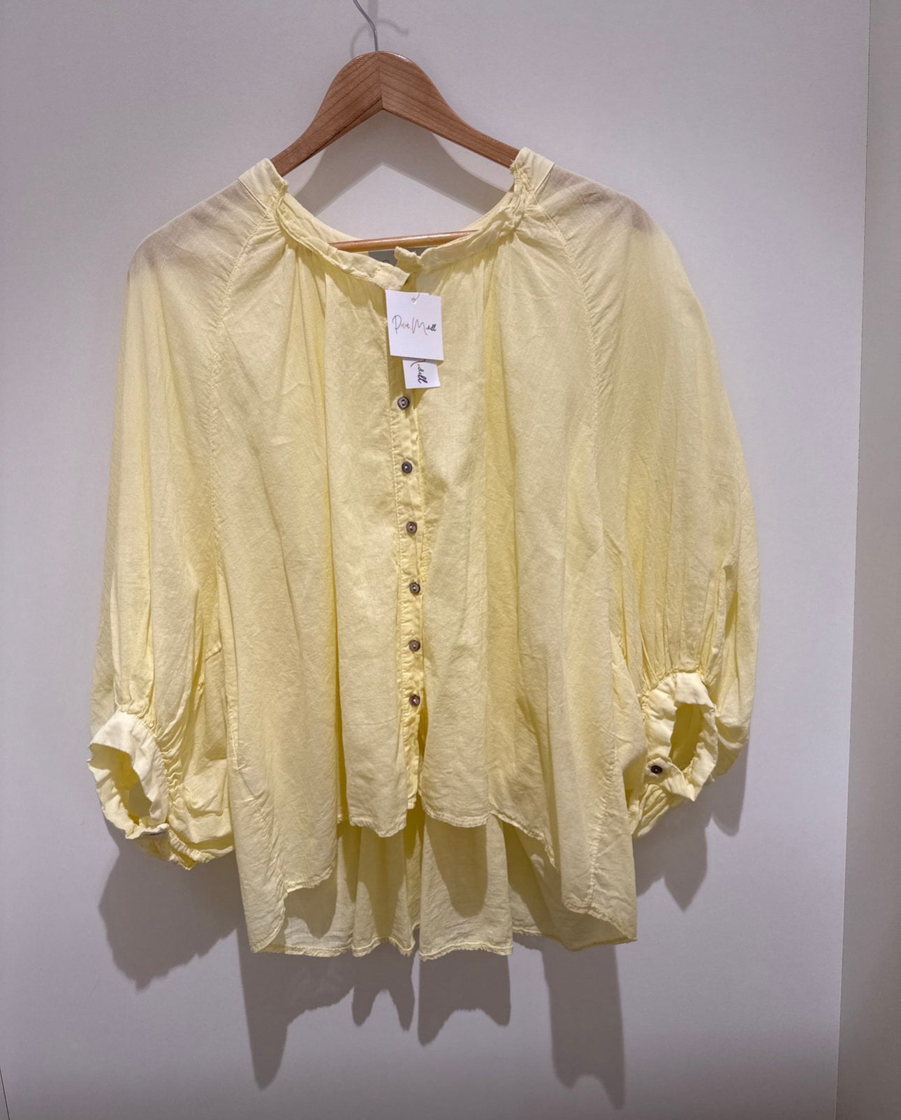 Blouse NICE Jaune Beurre