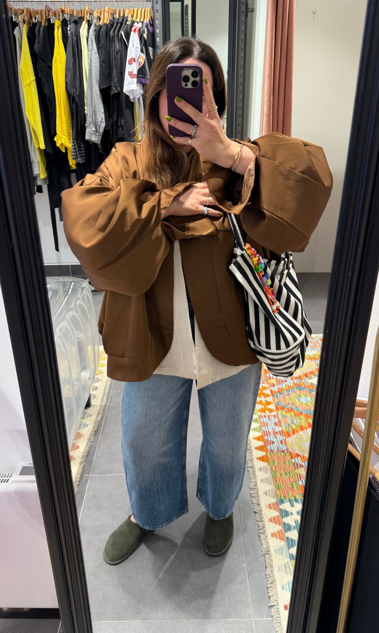 Veste ALIE Marron