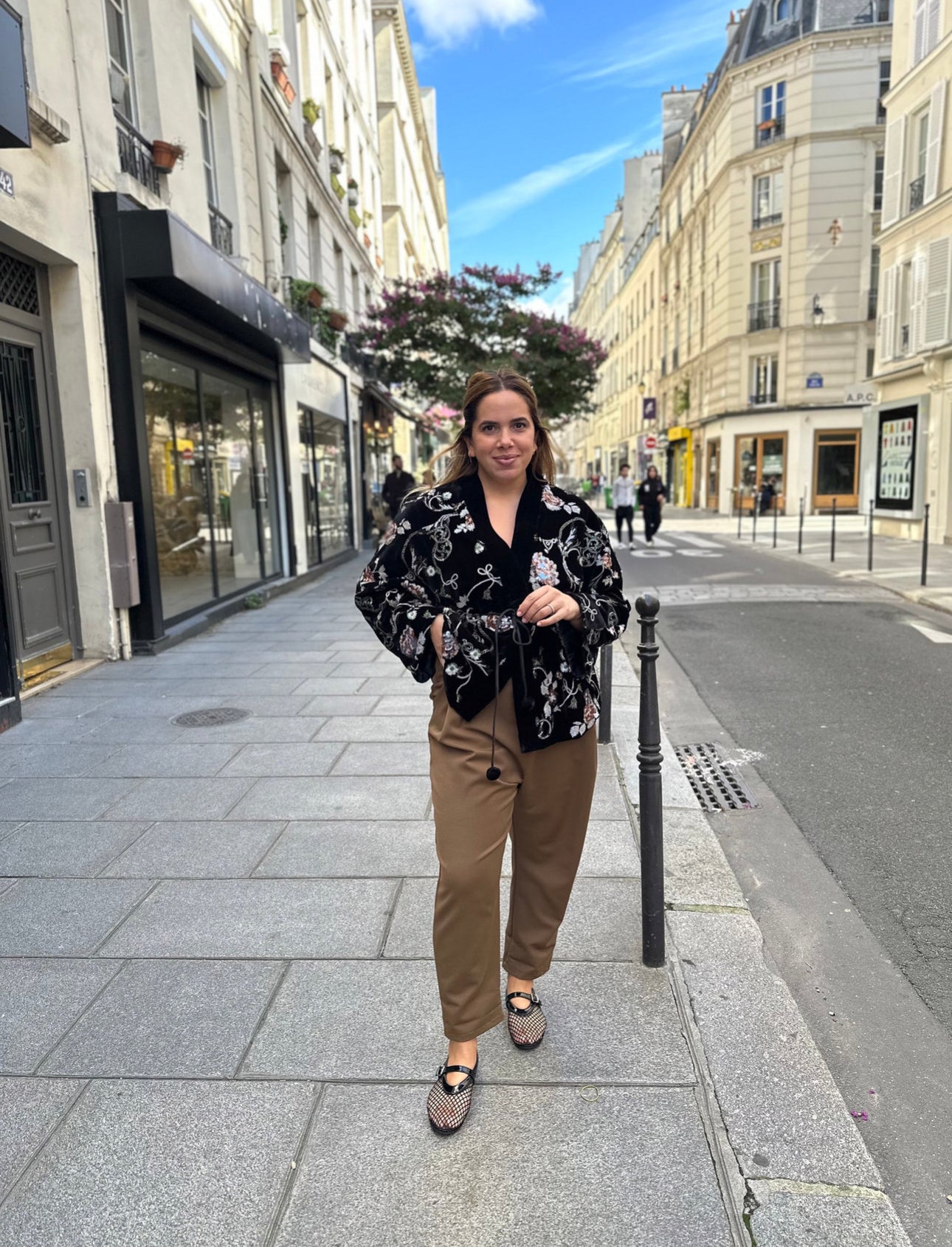 Pantalon SAROUEL Camel