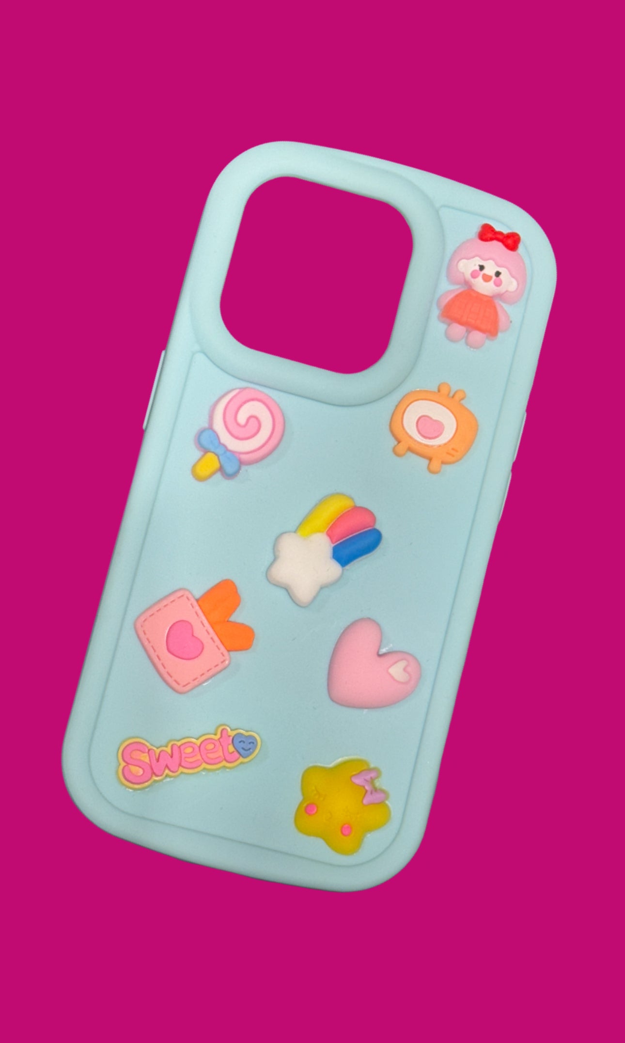 Coque iphone FRUITS Bleu
