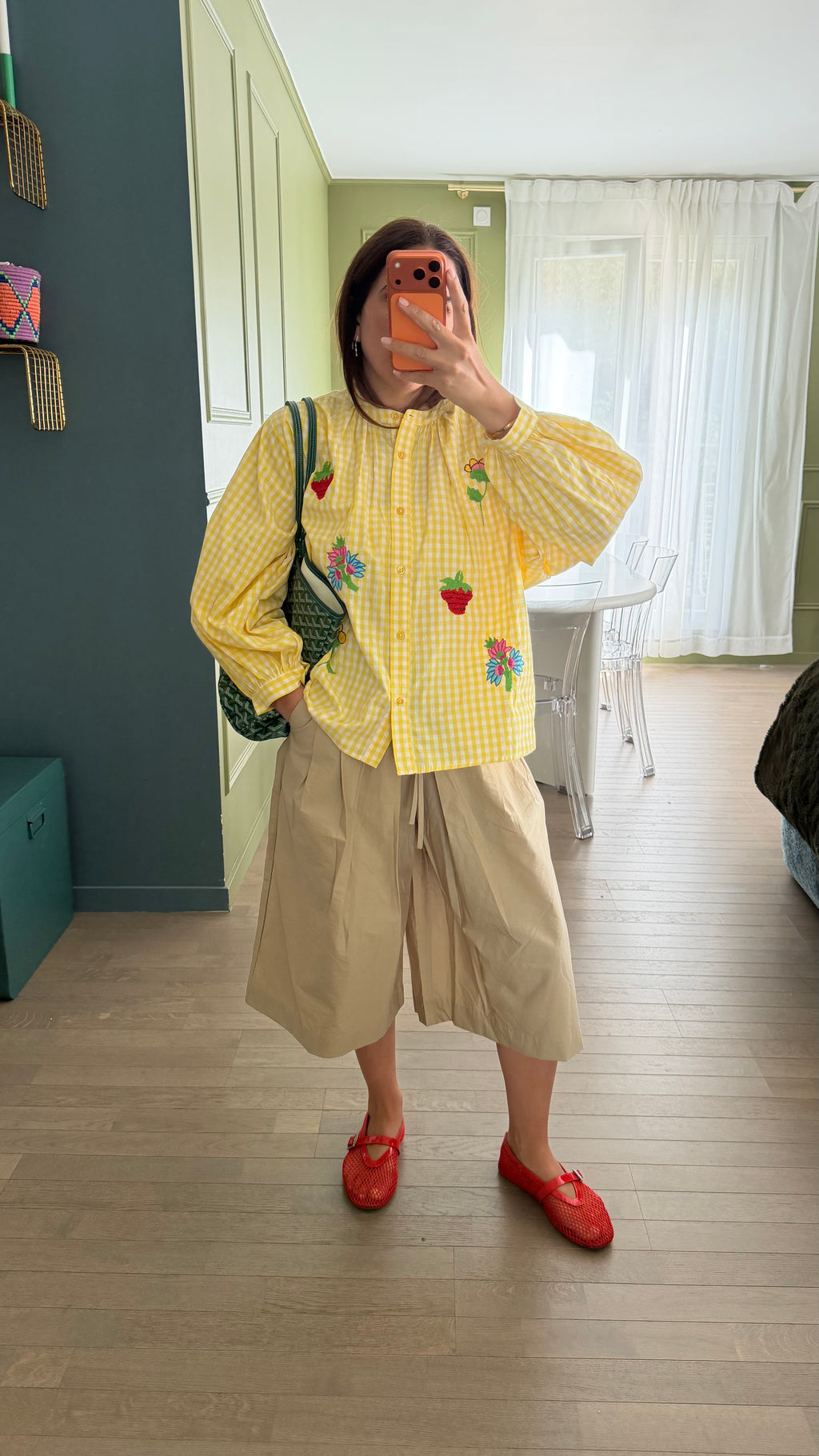 Bermudas à pinces
