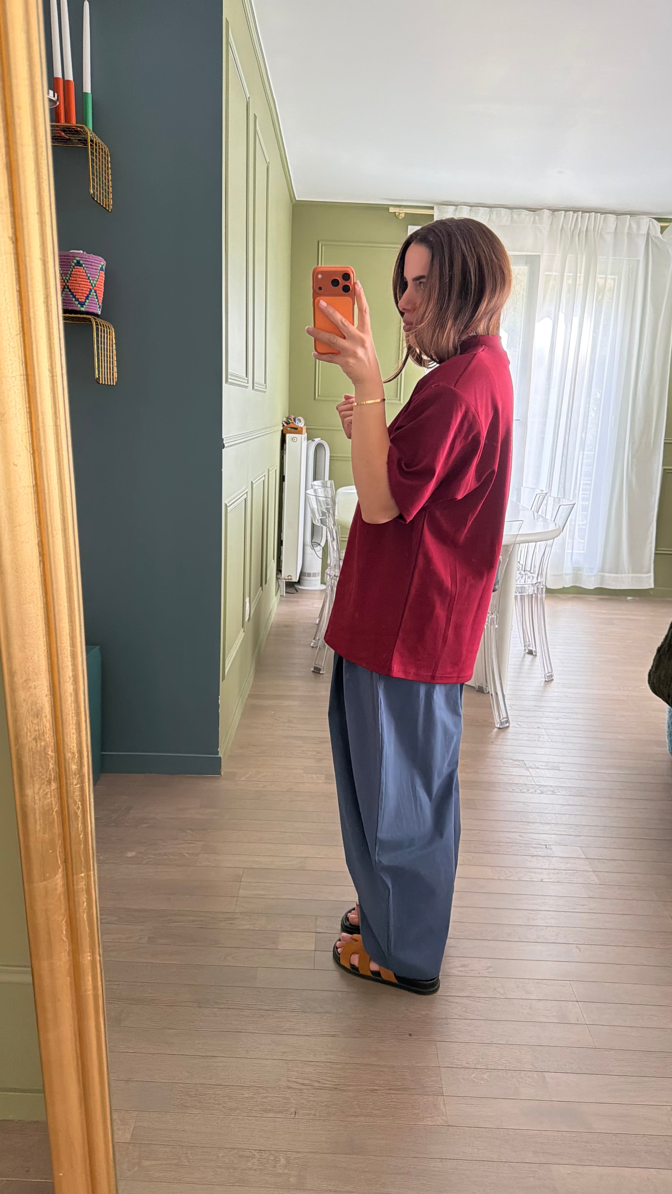 Pantalon à pinces barel