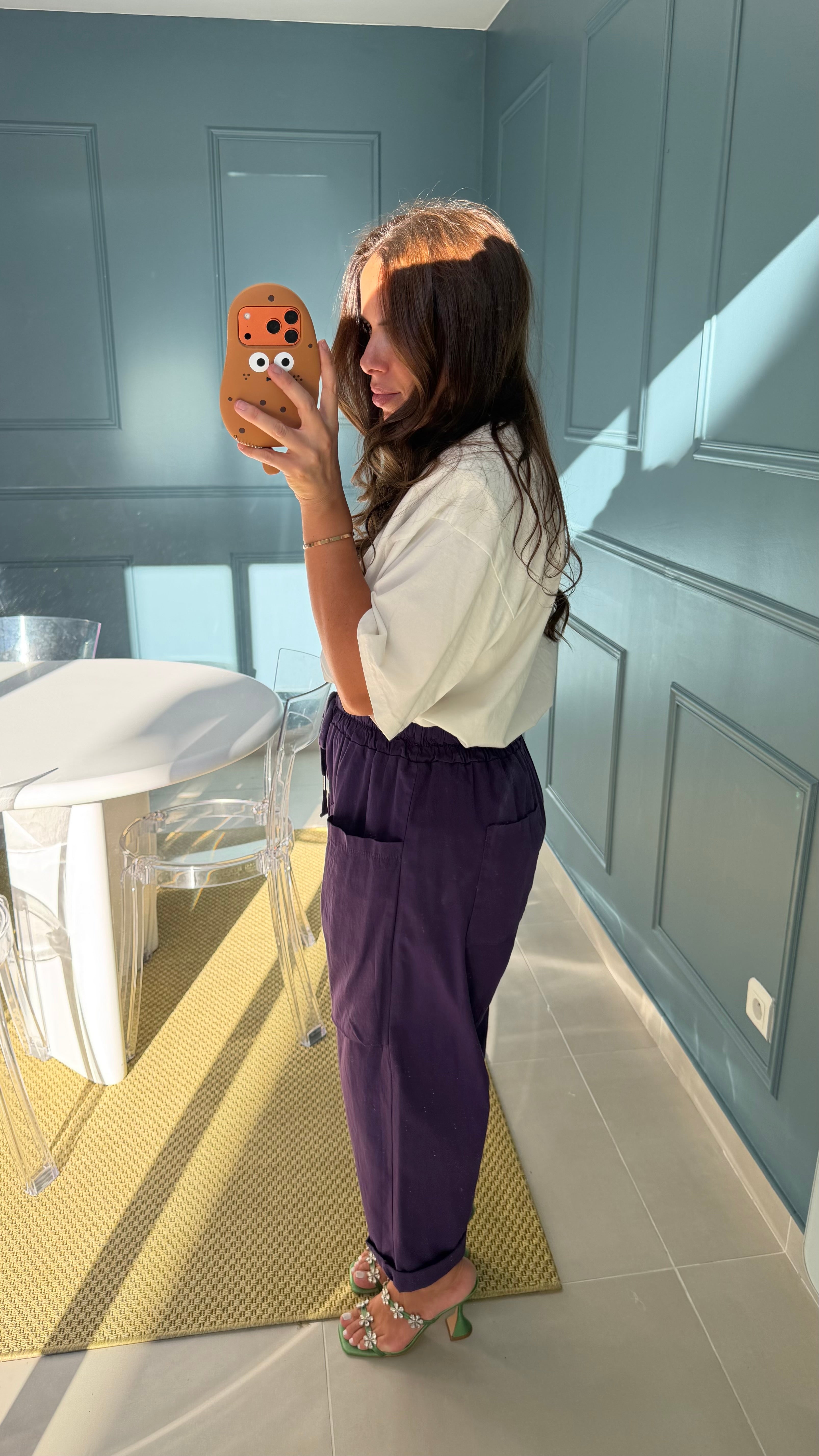 Pantalon CARGO POPELINE
