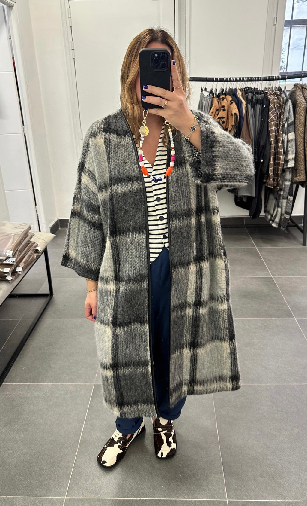 Gilet CAROLINE Gris