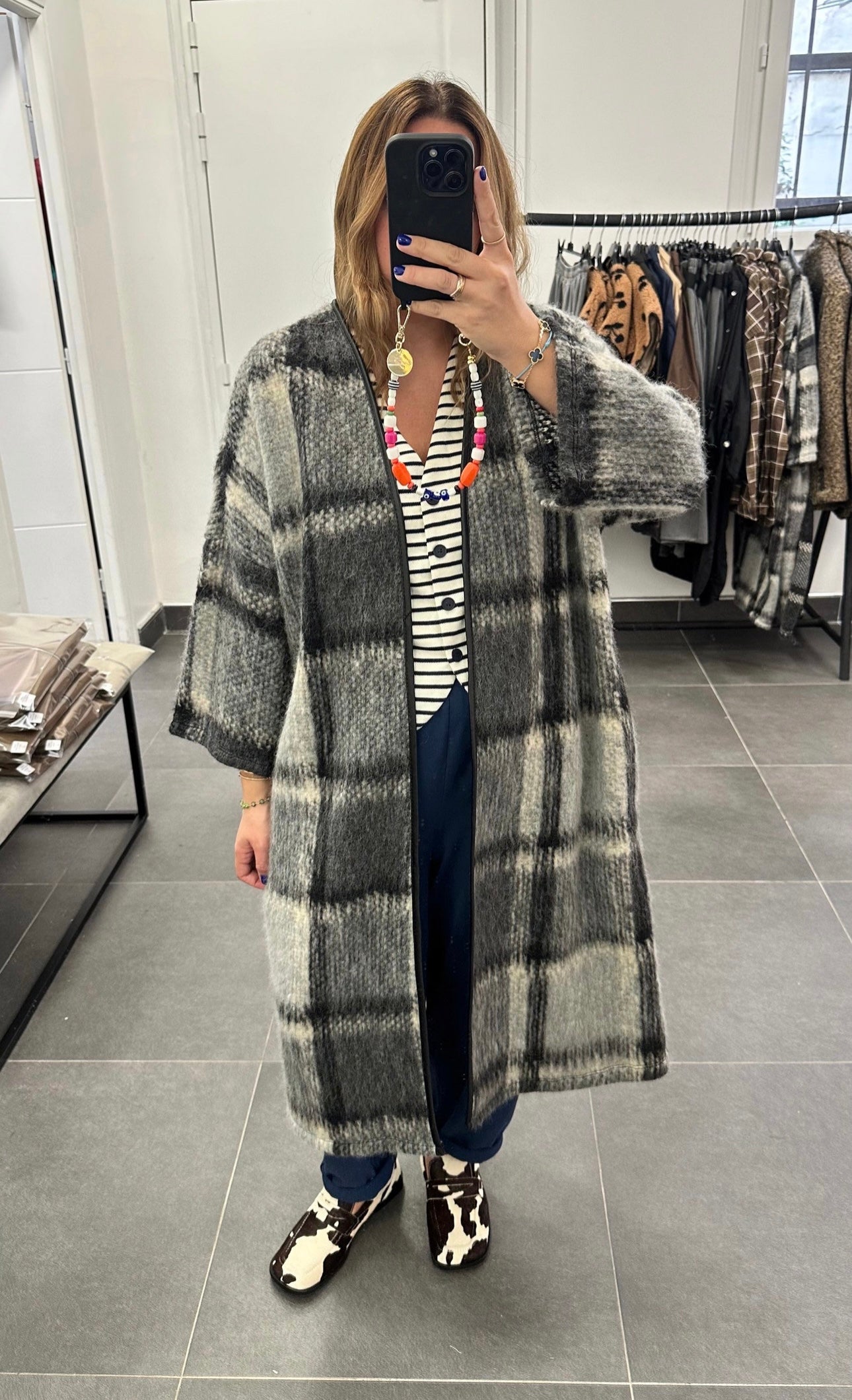 Gilet CAROLINE Gris