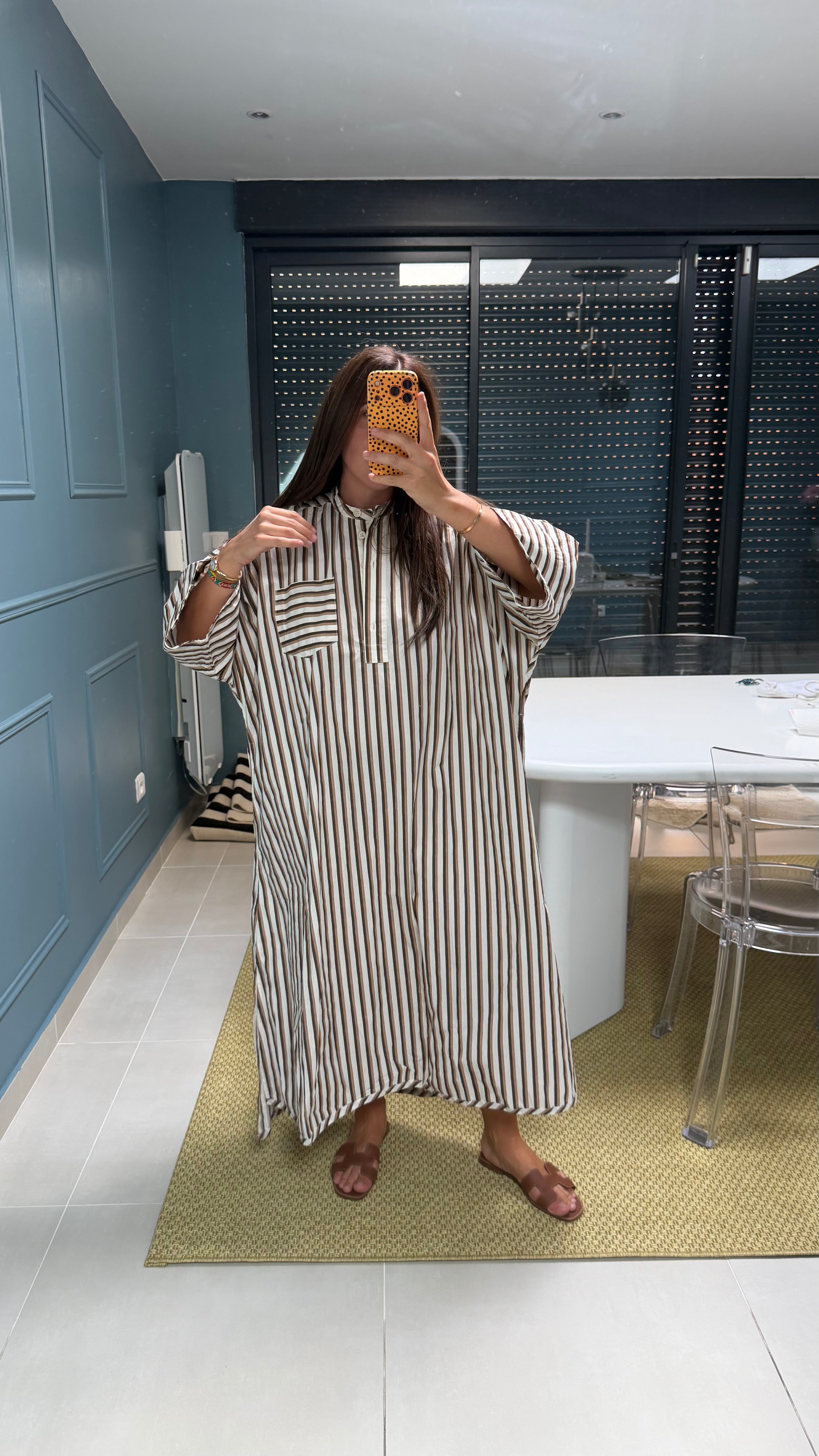 Robe Caftan BROWN