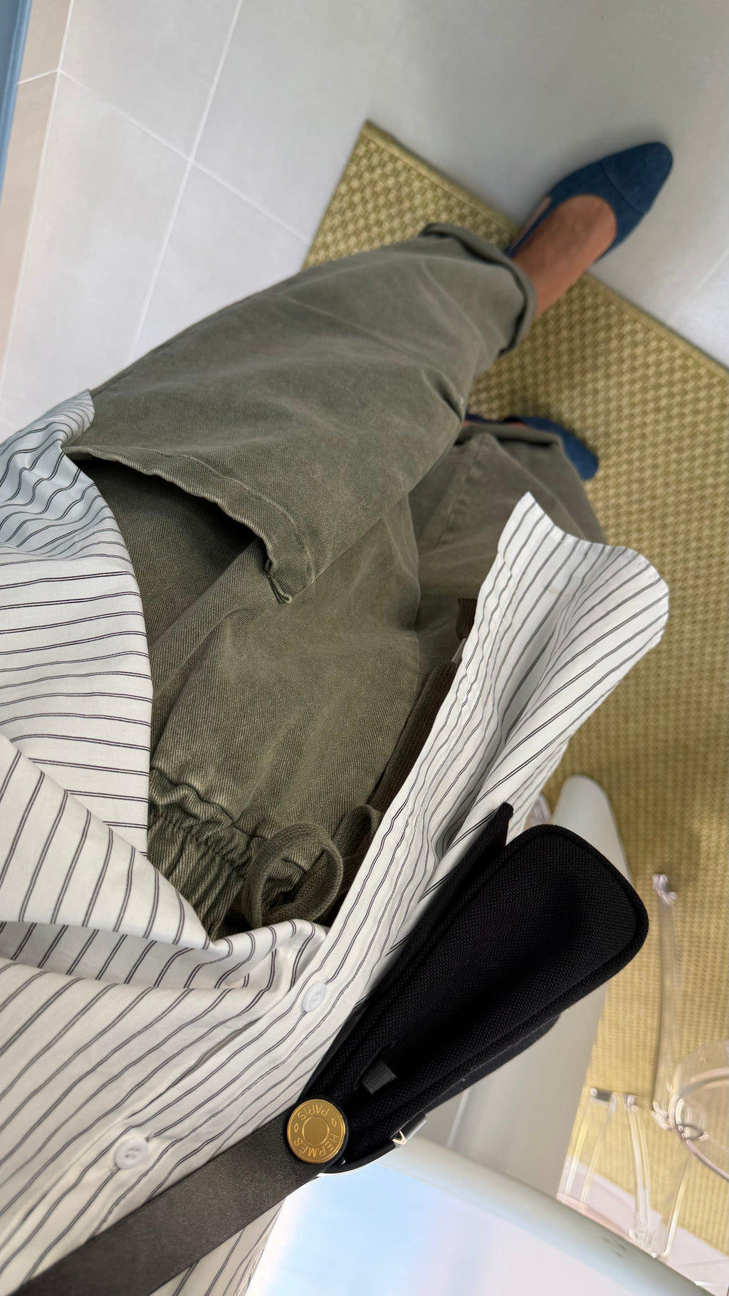 Pantalon CARGO DELAVÉ