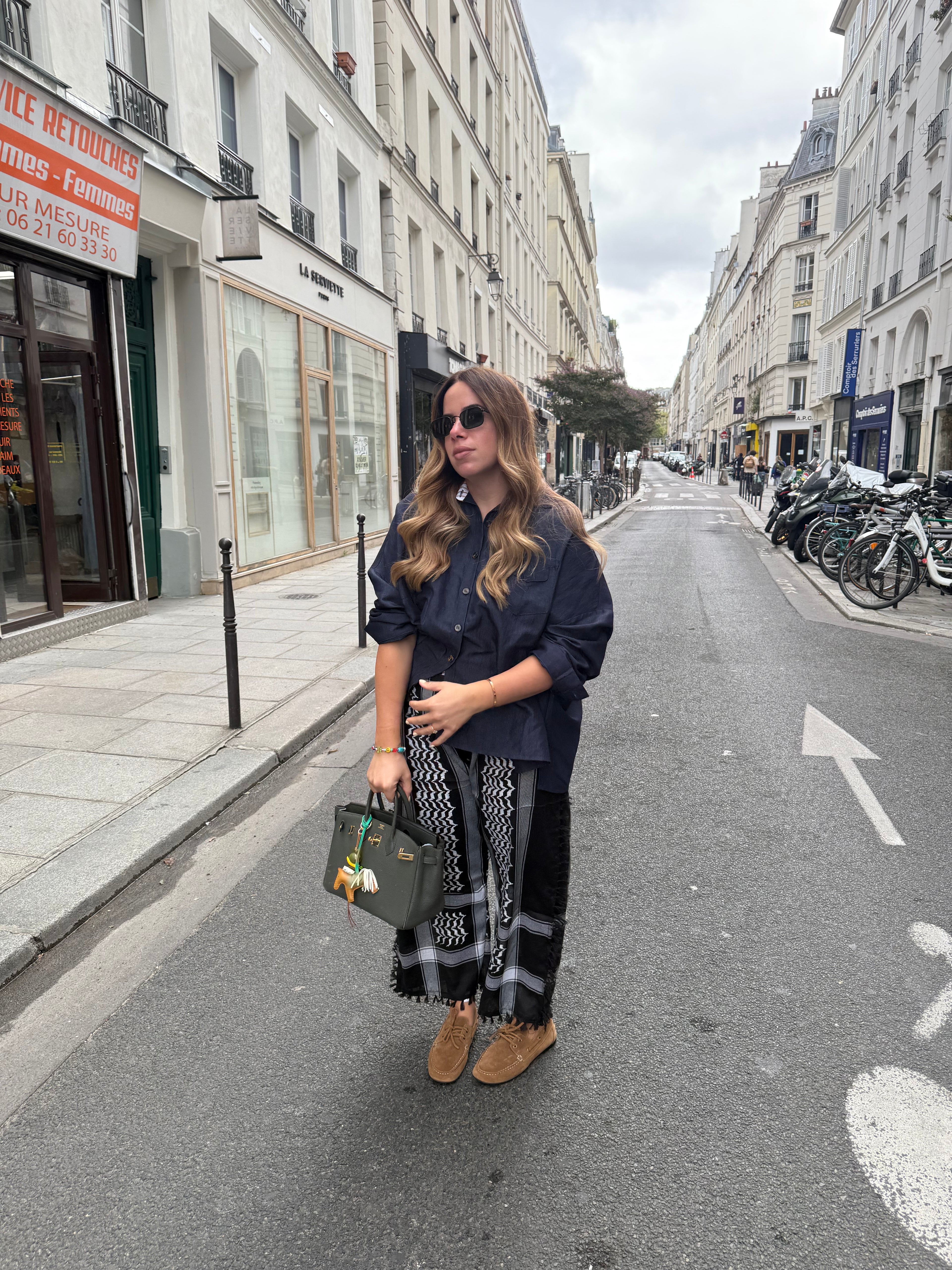 Limited Édition PANTALON KEFFIEH Noir