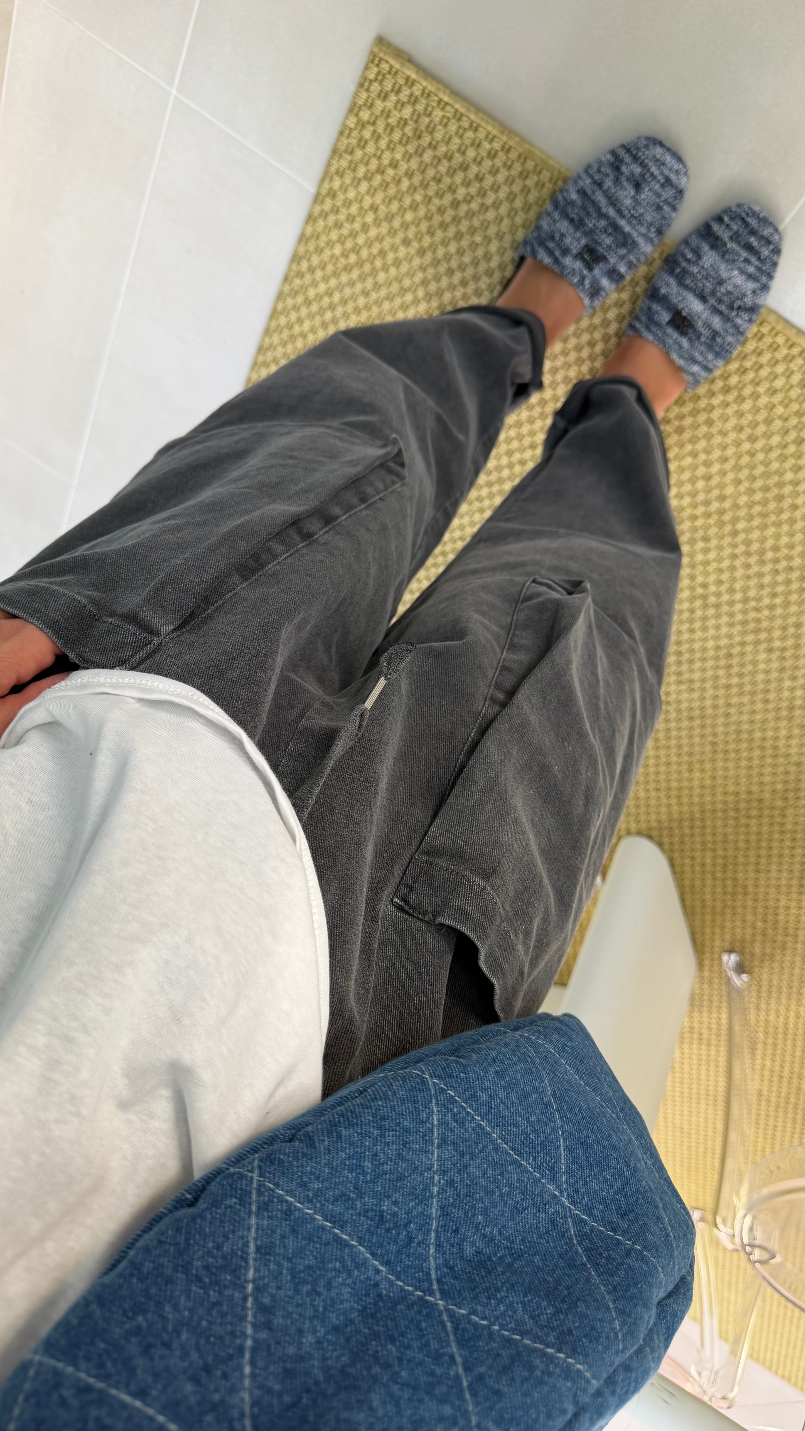 Pantalon CARGO DELAVÉ