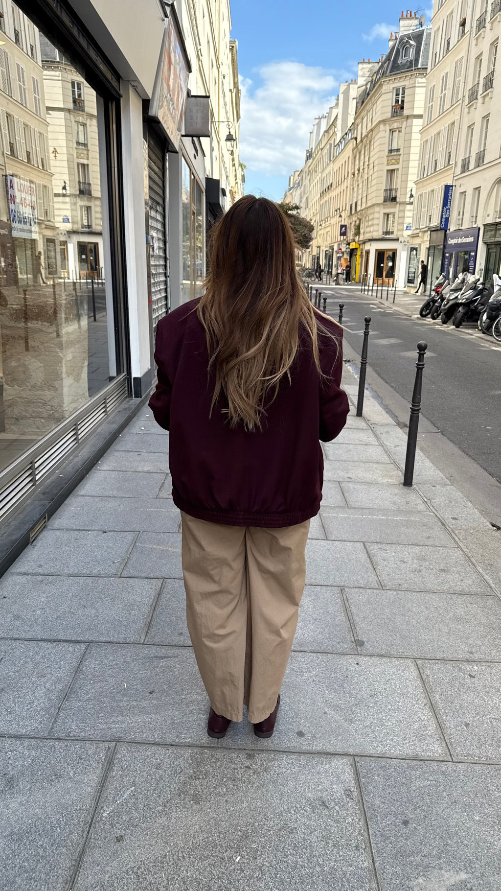 Veste SOFIA Bordeaux