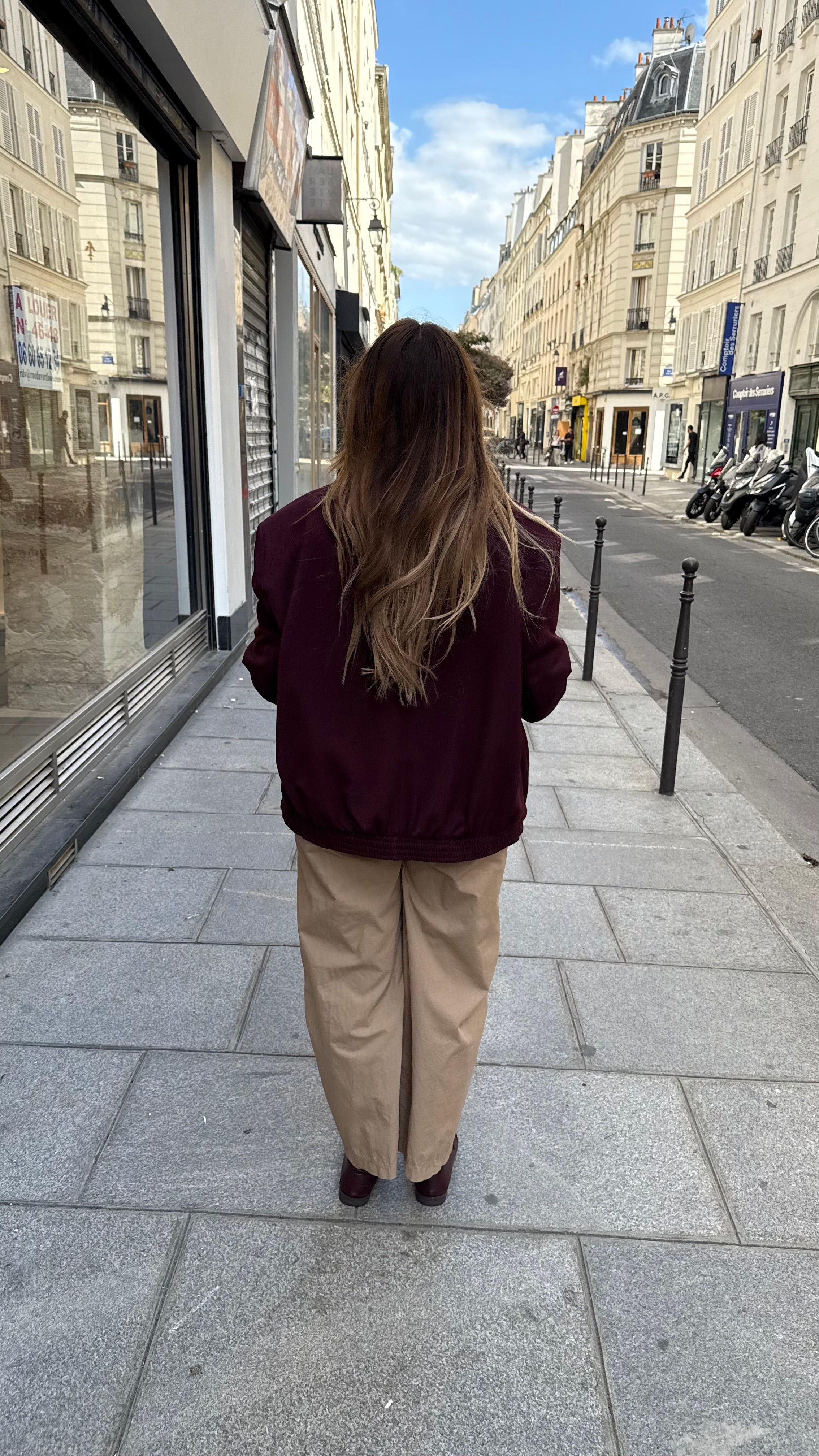 Veste SOFIA Bordeaux
