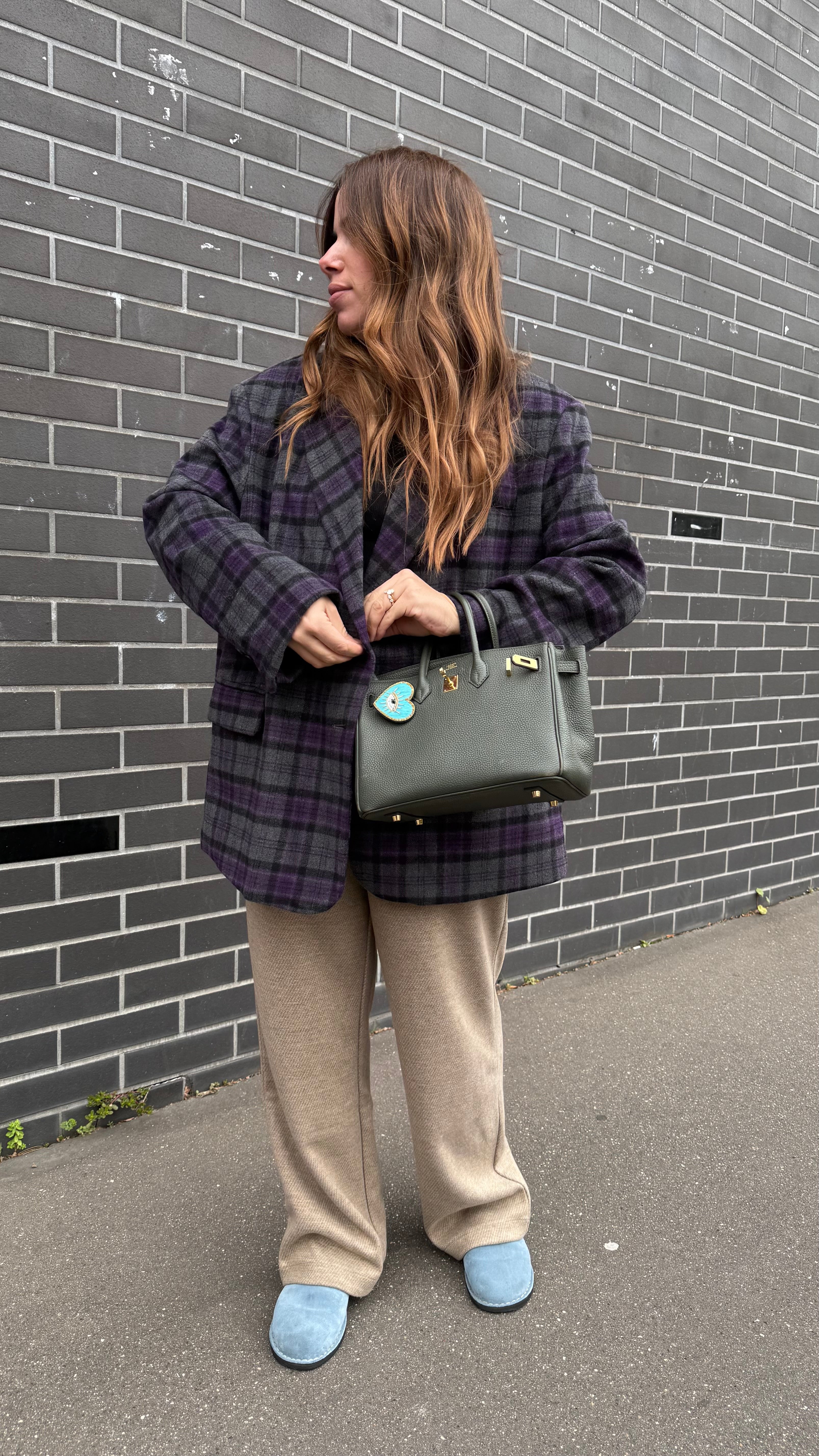 Blazer COQ Violet/Gris