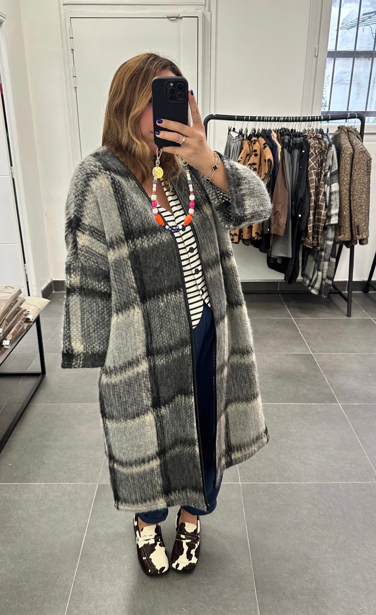 Gilet CAROLINE Gris