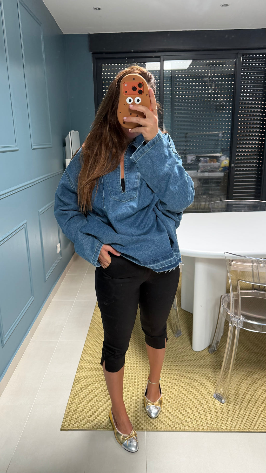 Pantalon CAPRI Noir