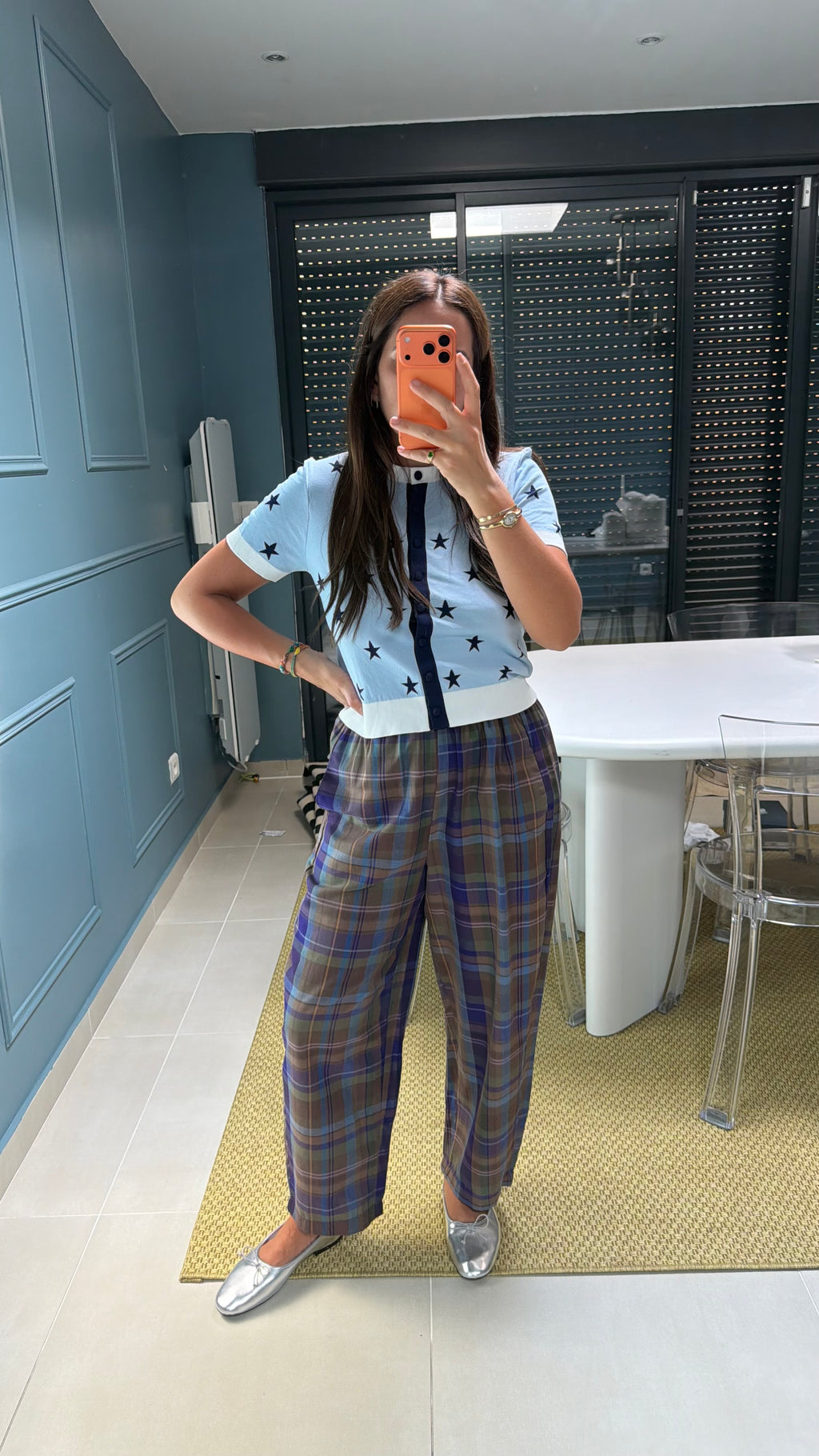 Pantalons JIP à motifs