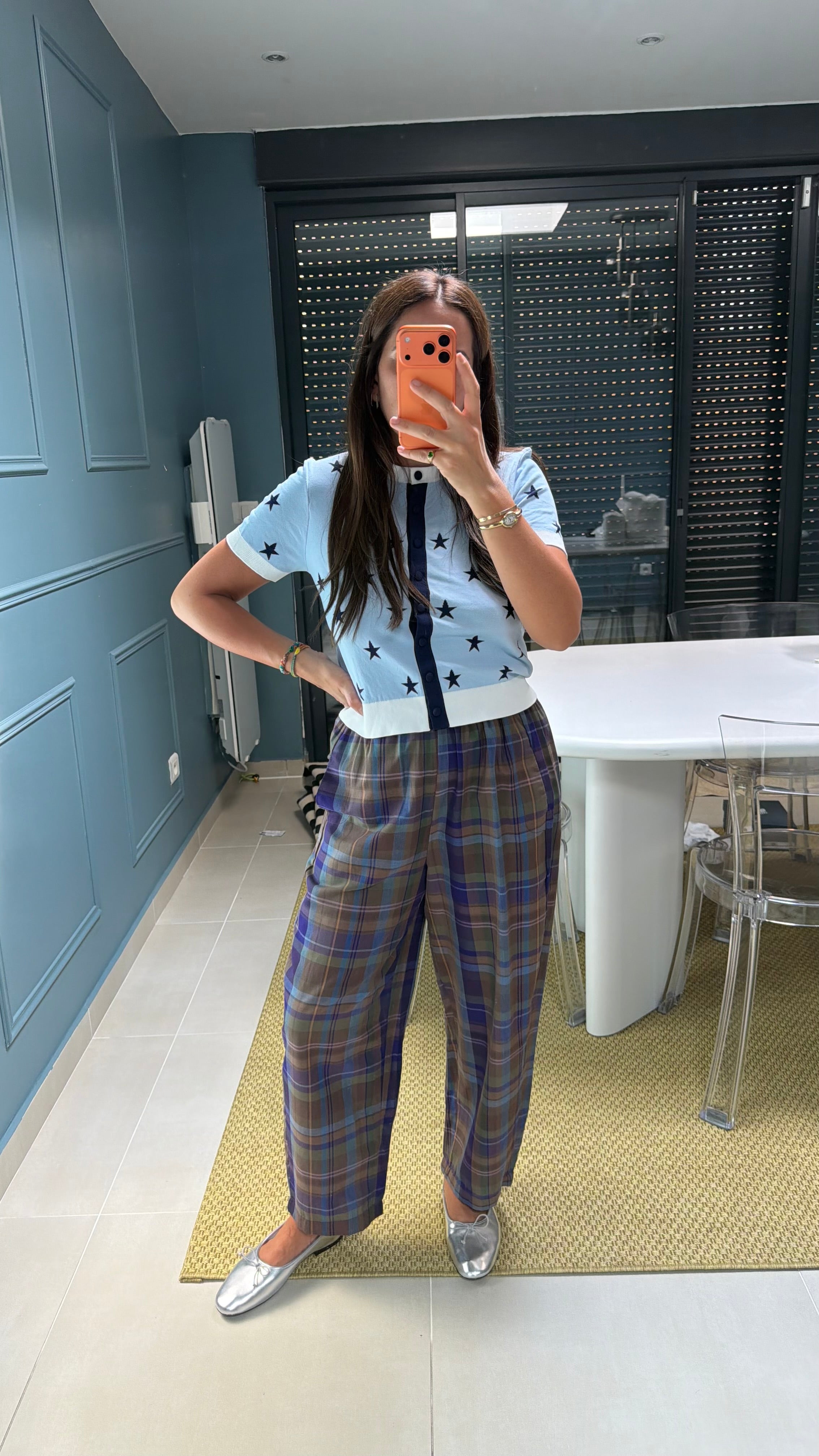 Pantalons JIP à motifs