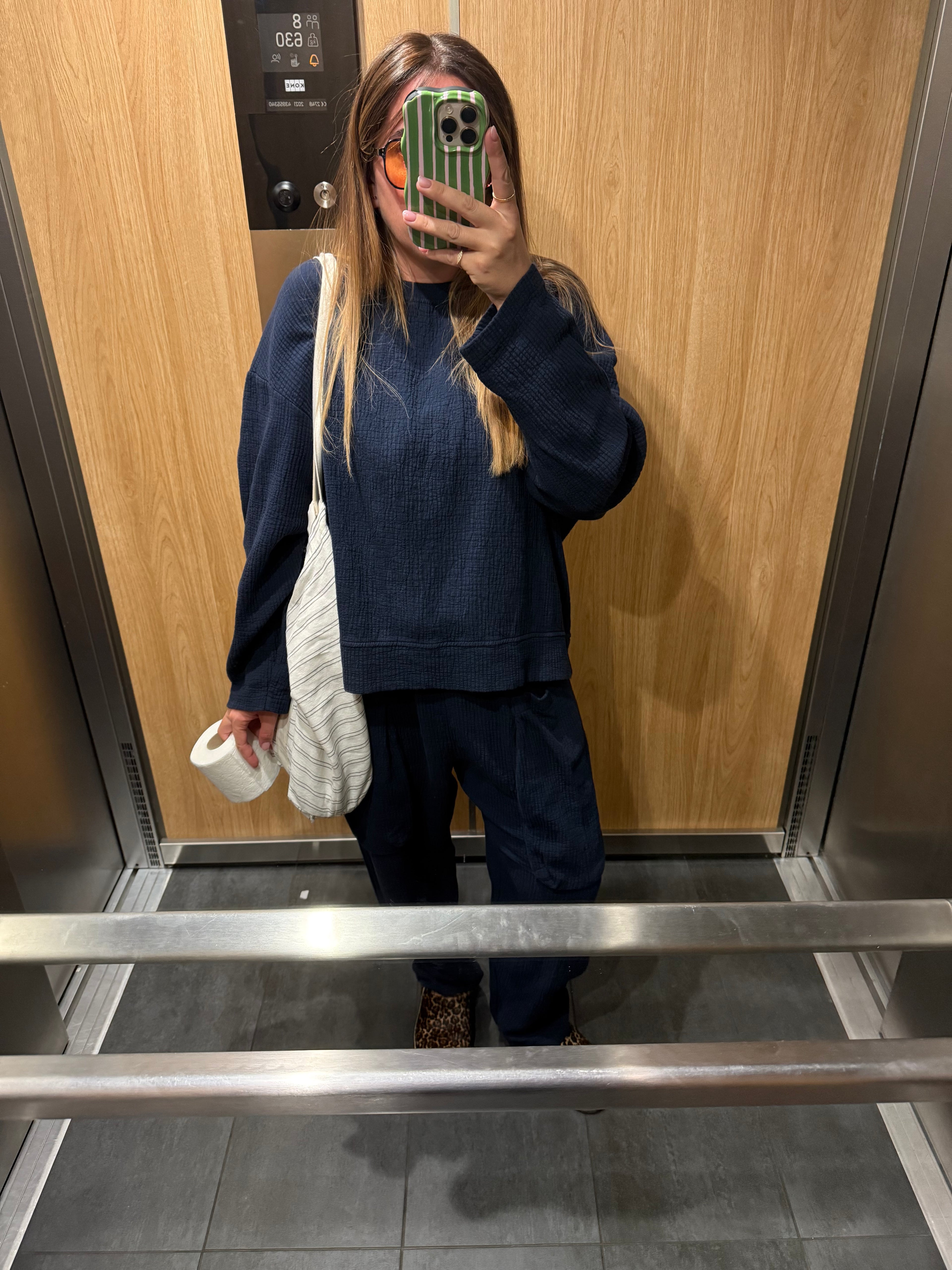 Ensemble GAUFRE Bleu Marine