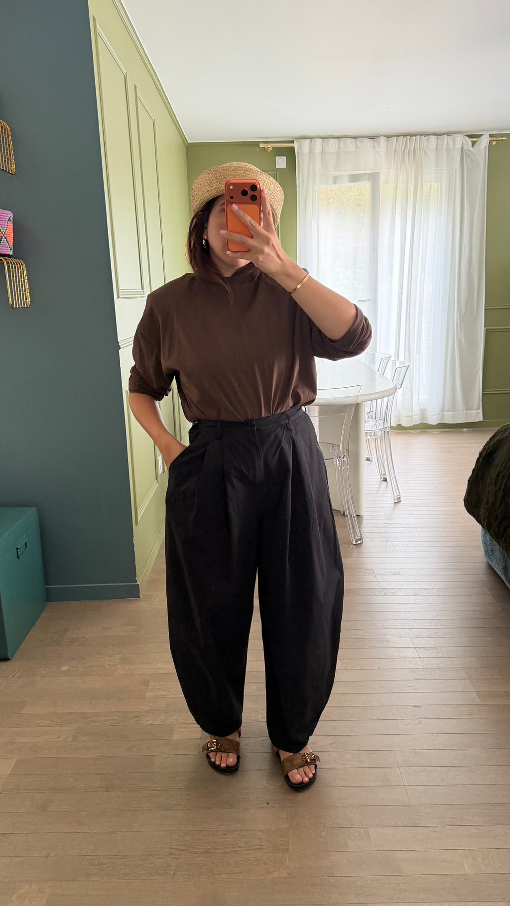Pantalon à pinces barel