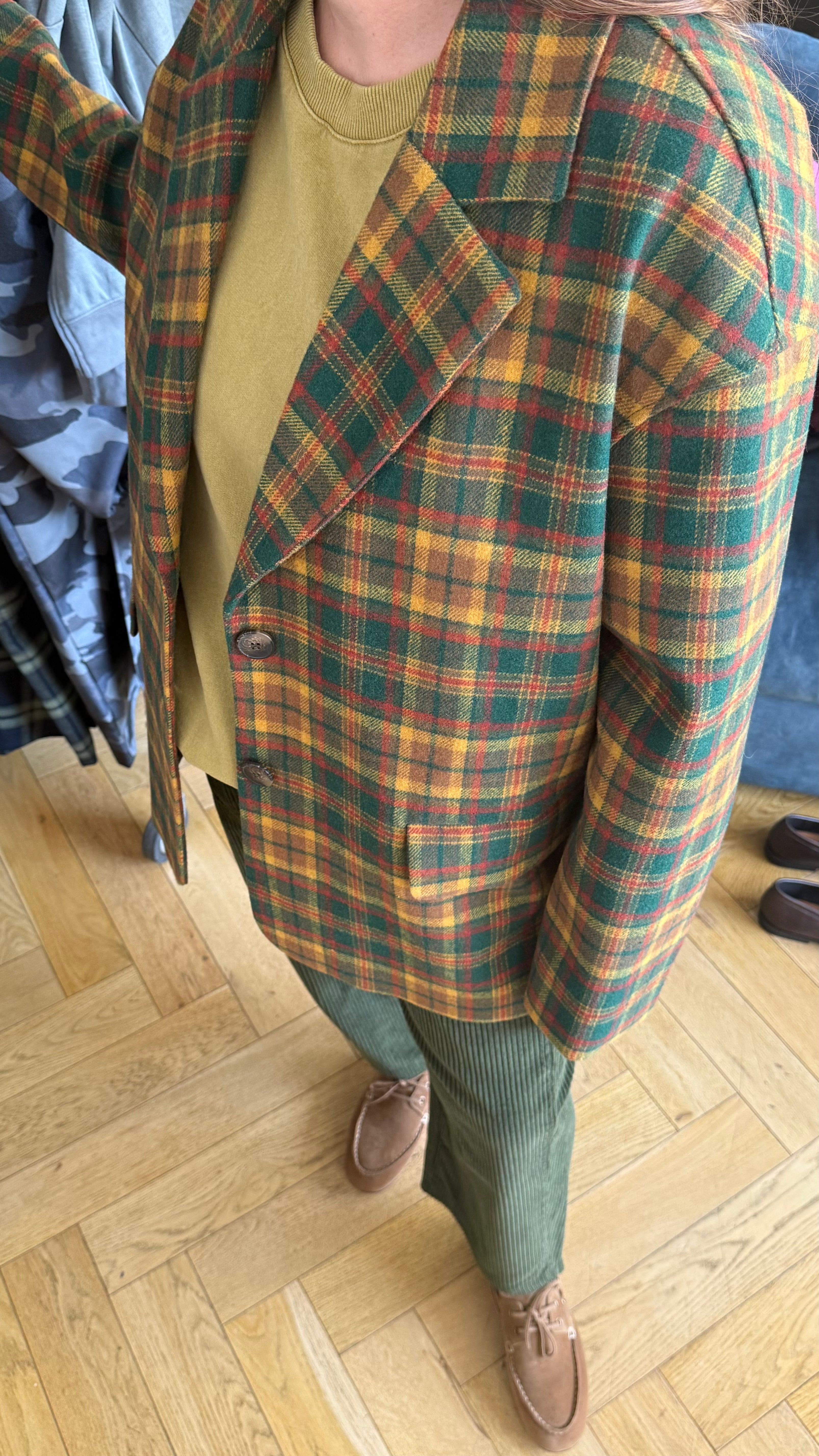 Pantalon JIP VELOUR Kaki