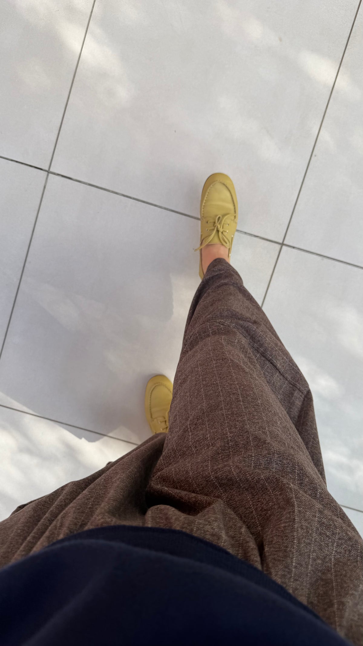 Pantalon LARGE Marron