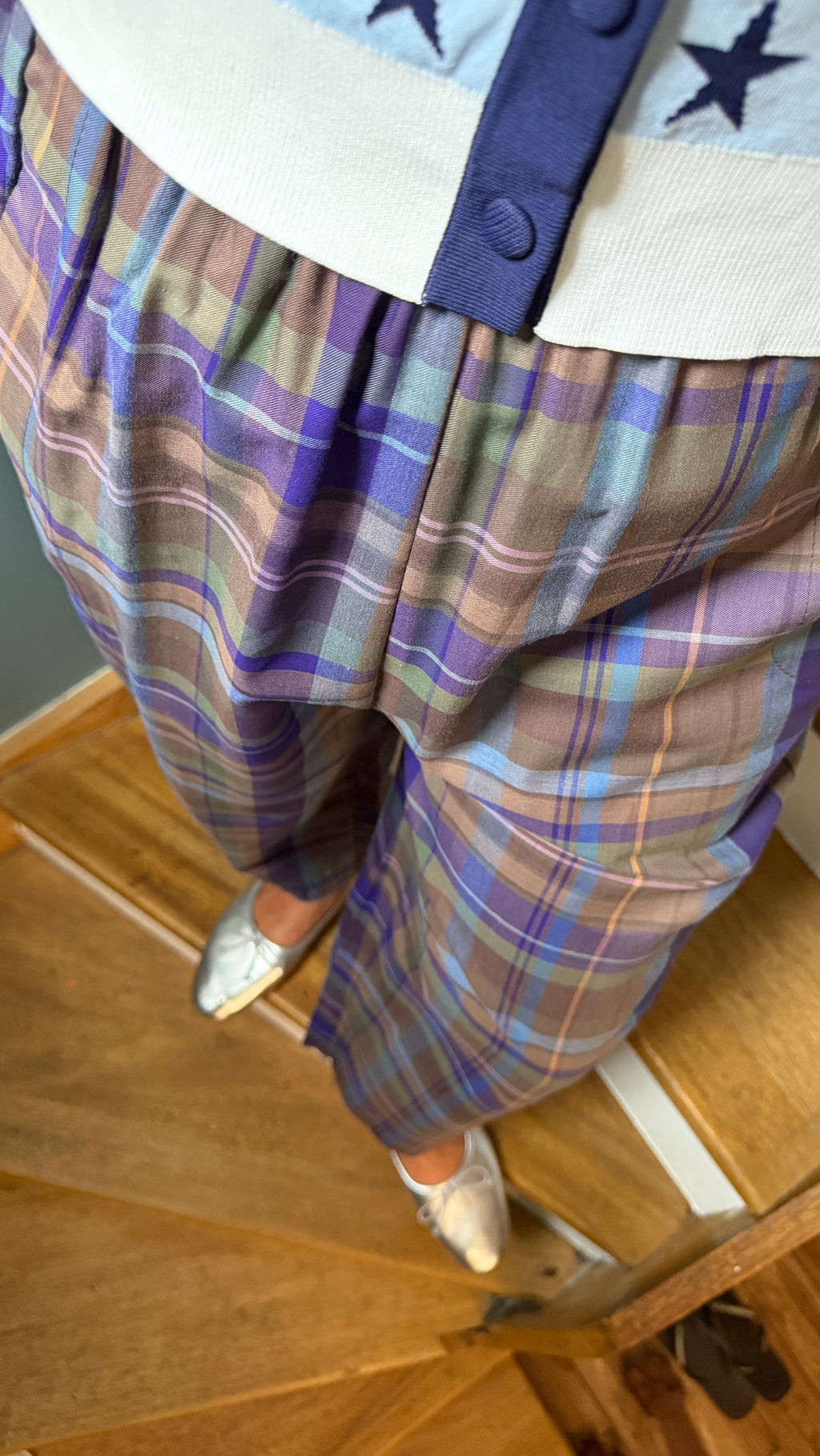 Pantalons JIP à motifs