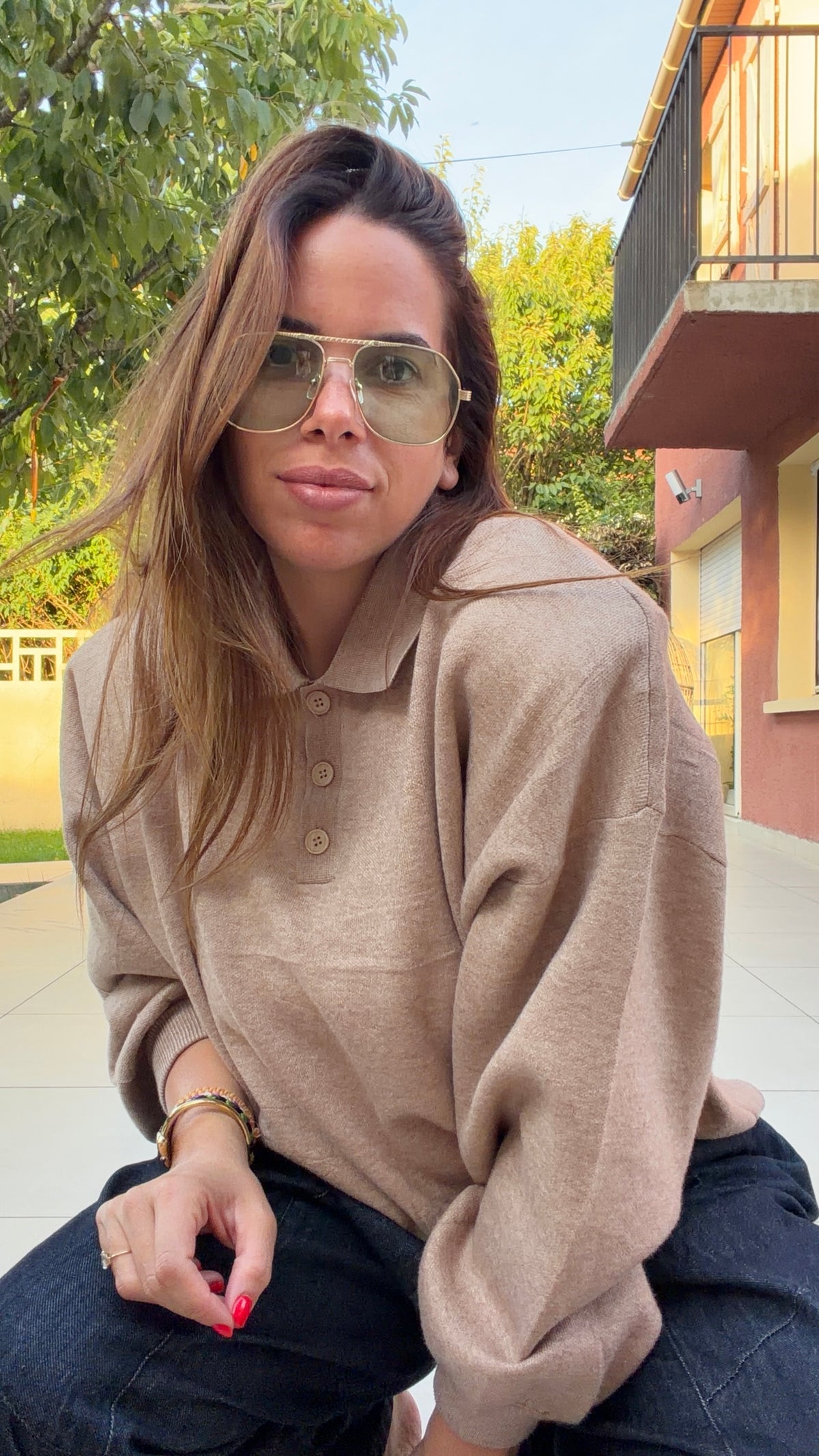 Pull CHANCE Taupe