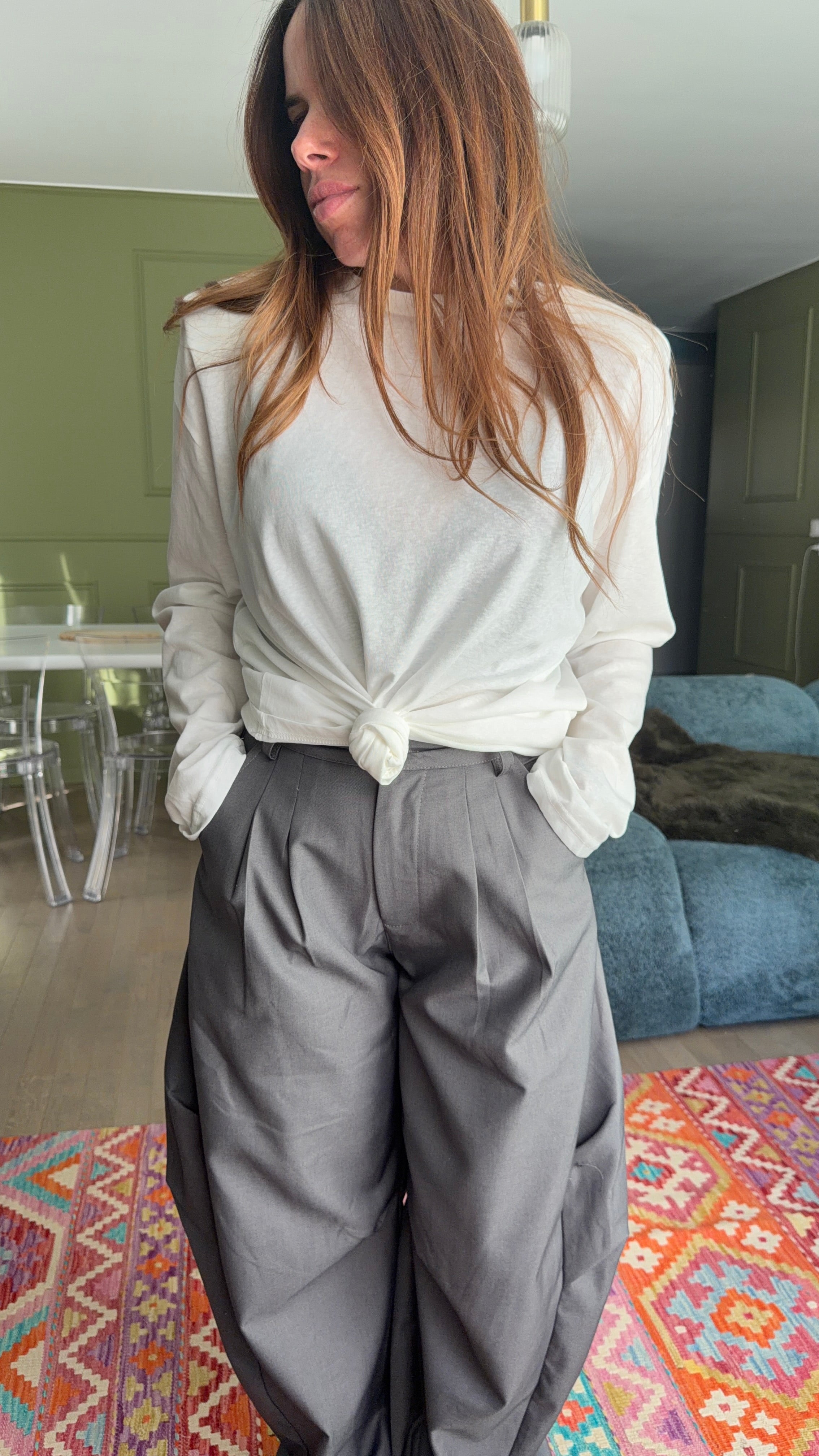 Pantalon BAREL Gris