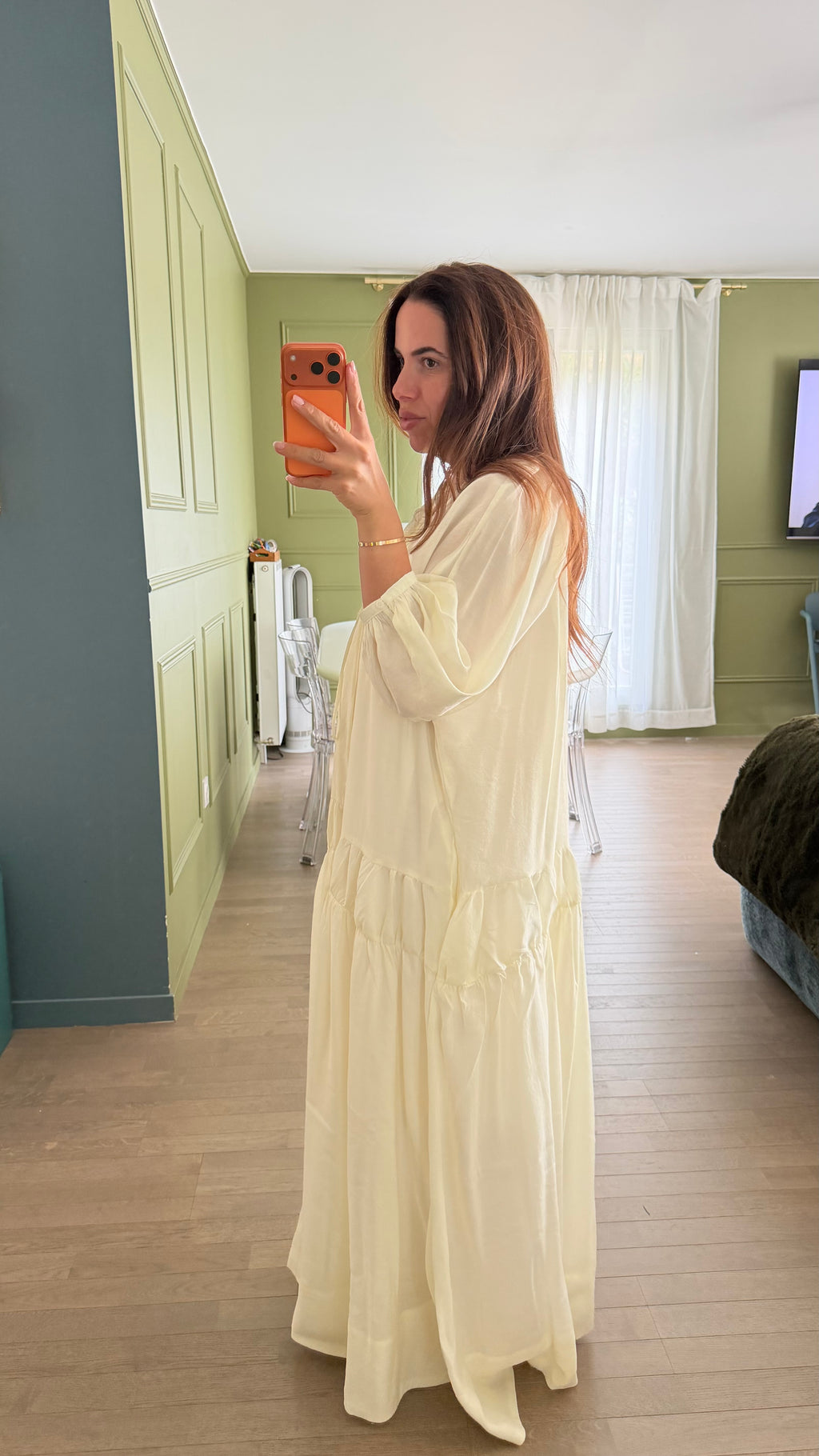 Robe longue fluide