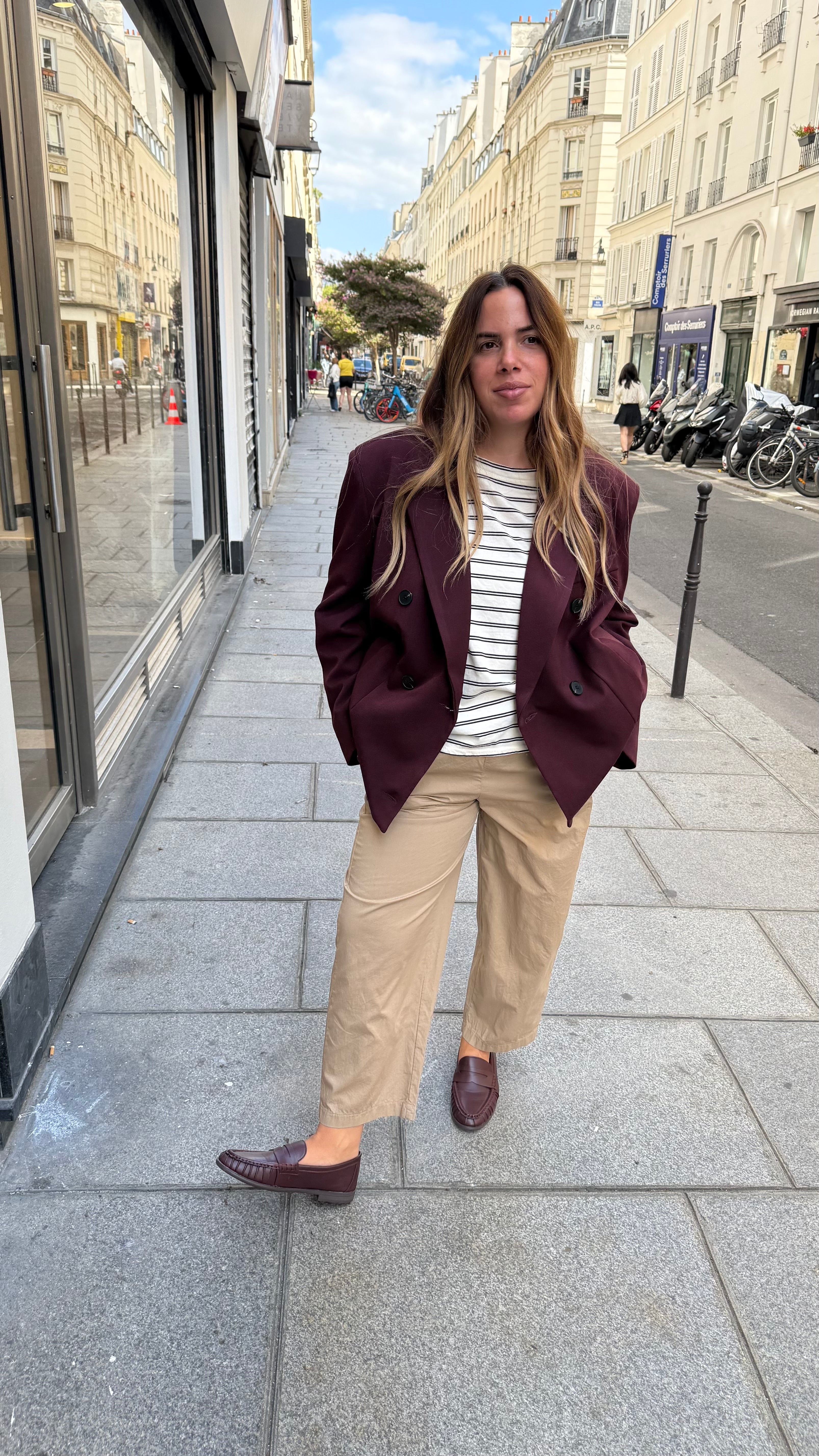 Veste SOFIA Bordeaux