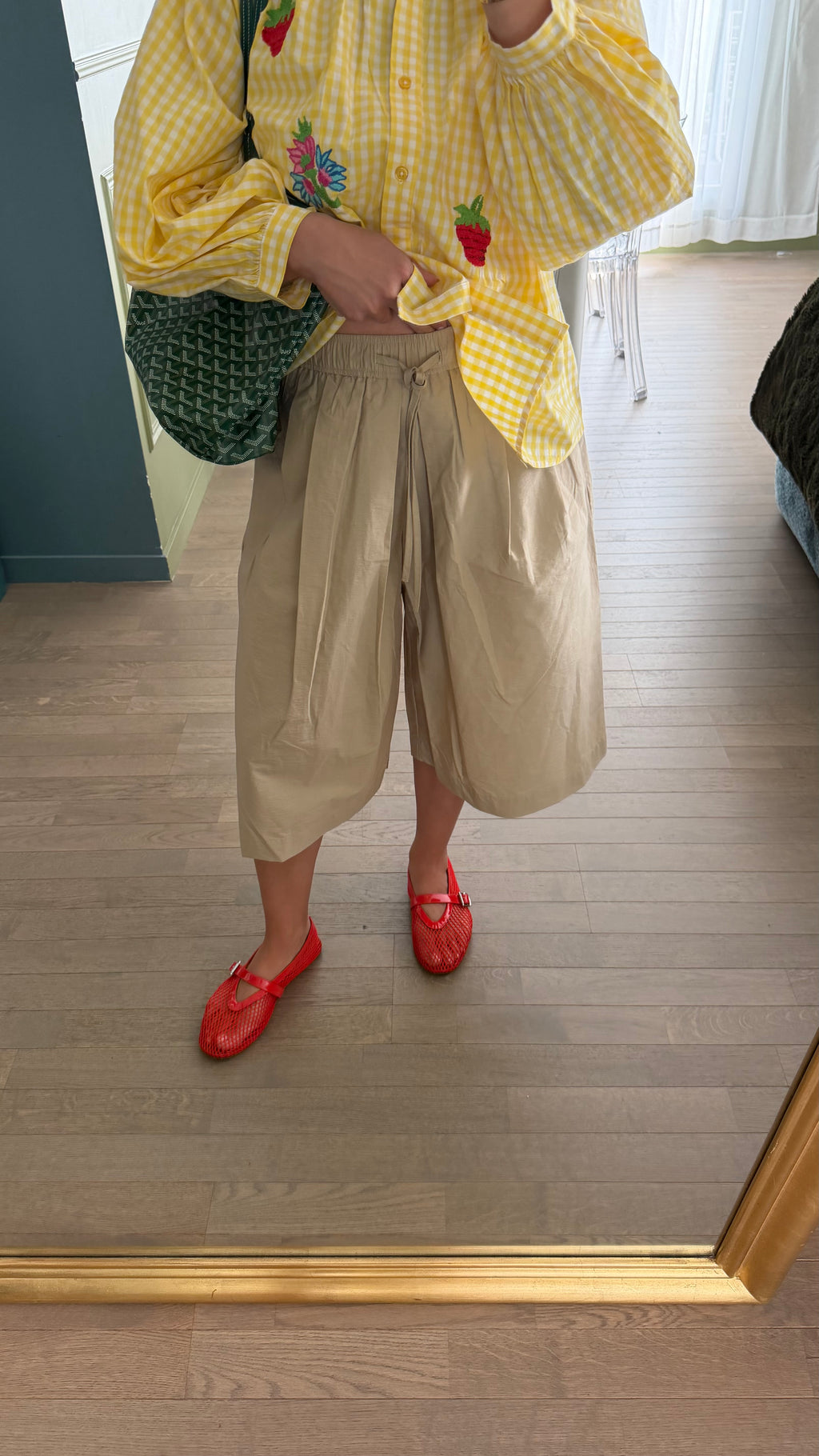 Bermudas à pinces