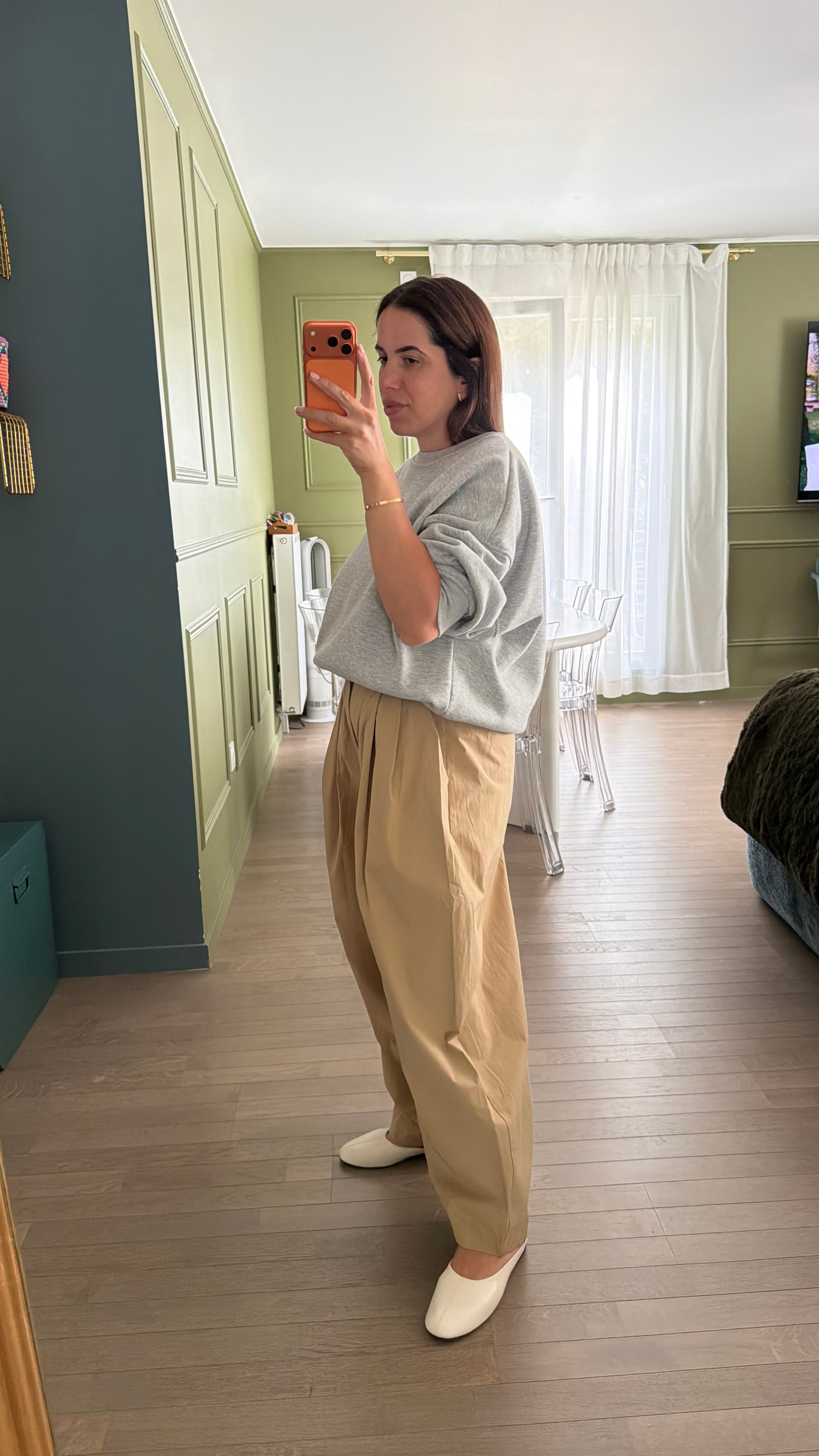 Pantalon à pinces barel