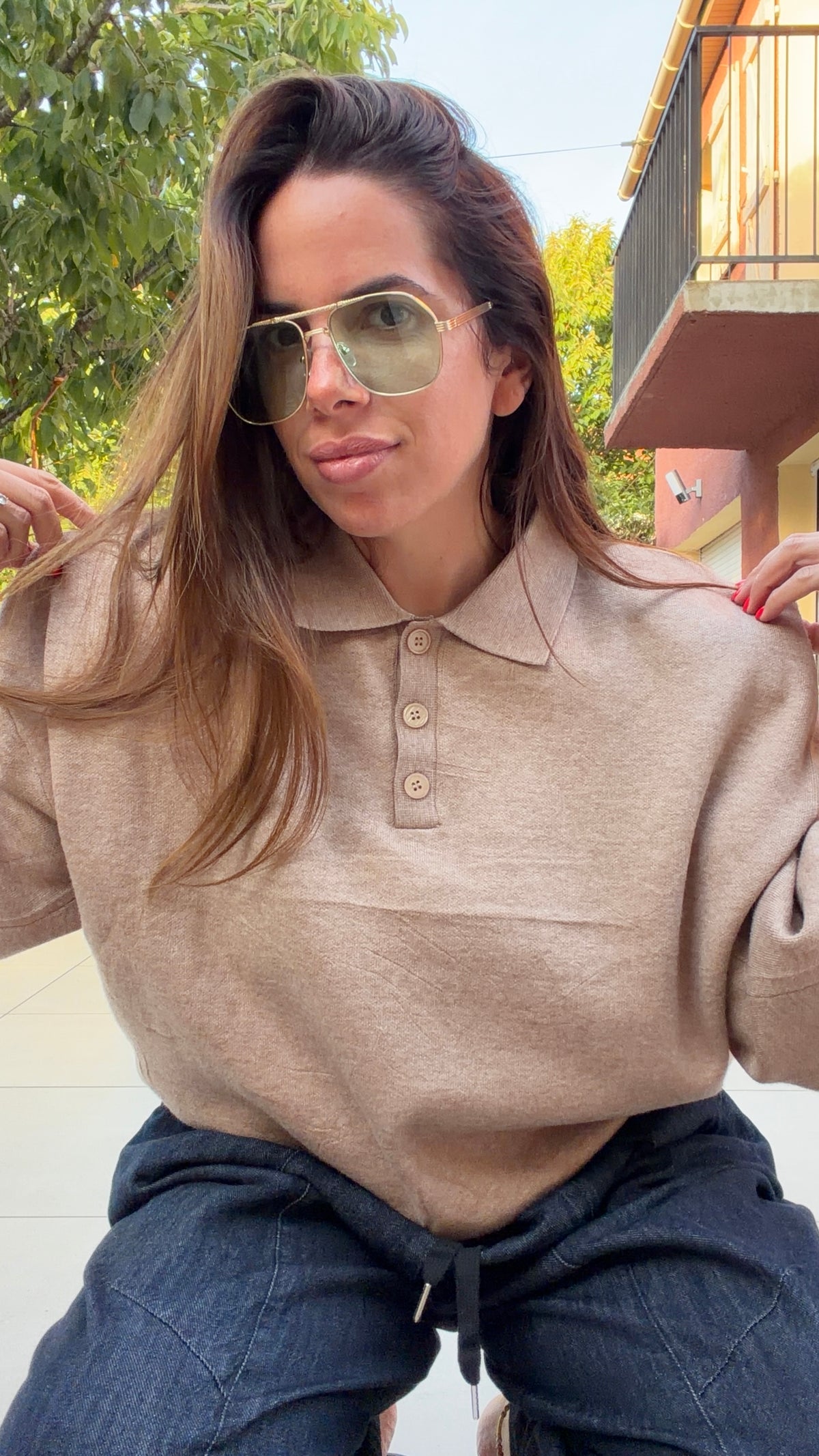 Pull CHANCE Taupe