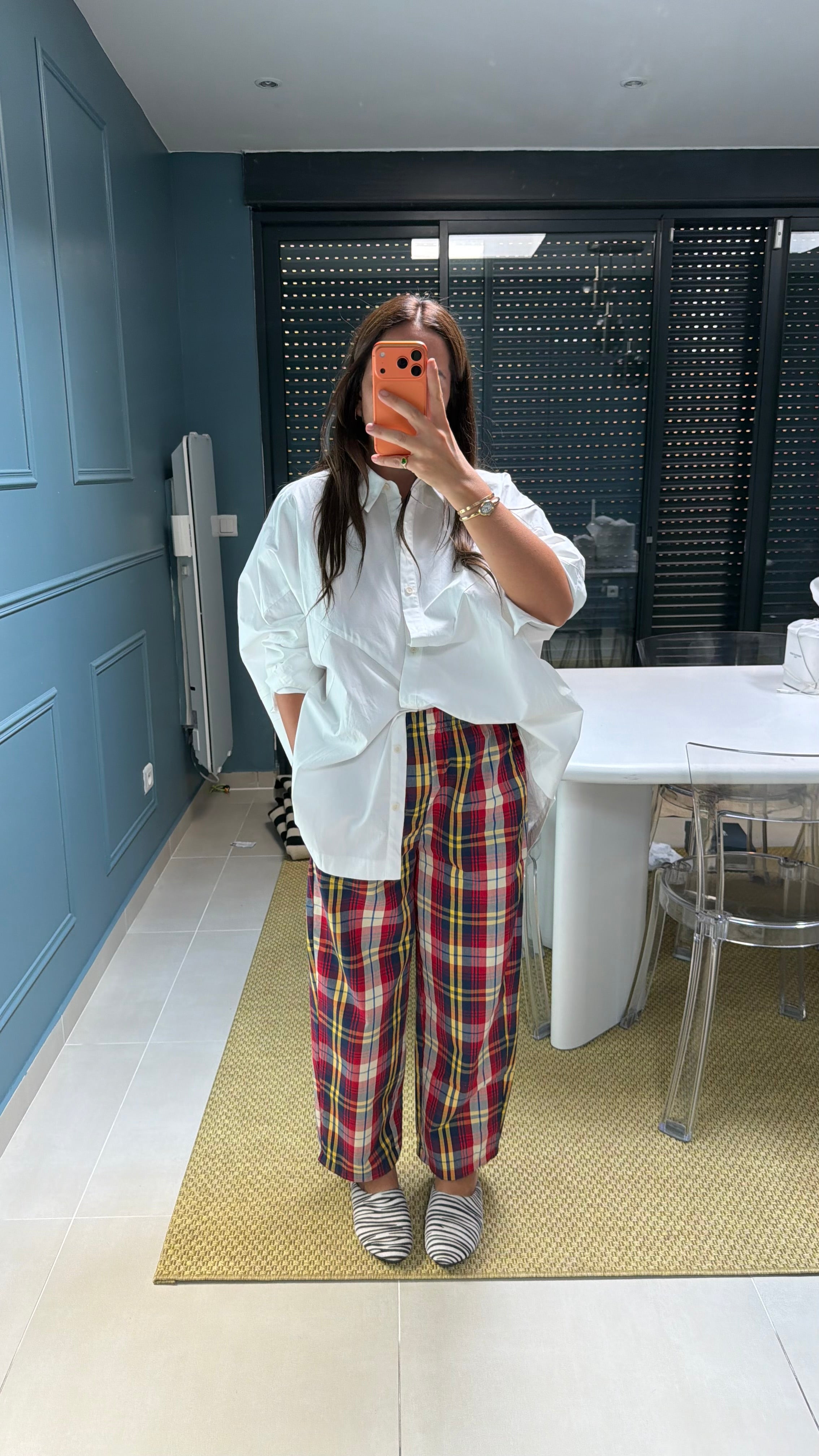 Pantalons JIP à motifs