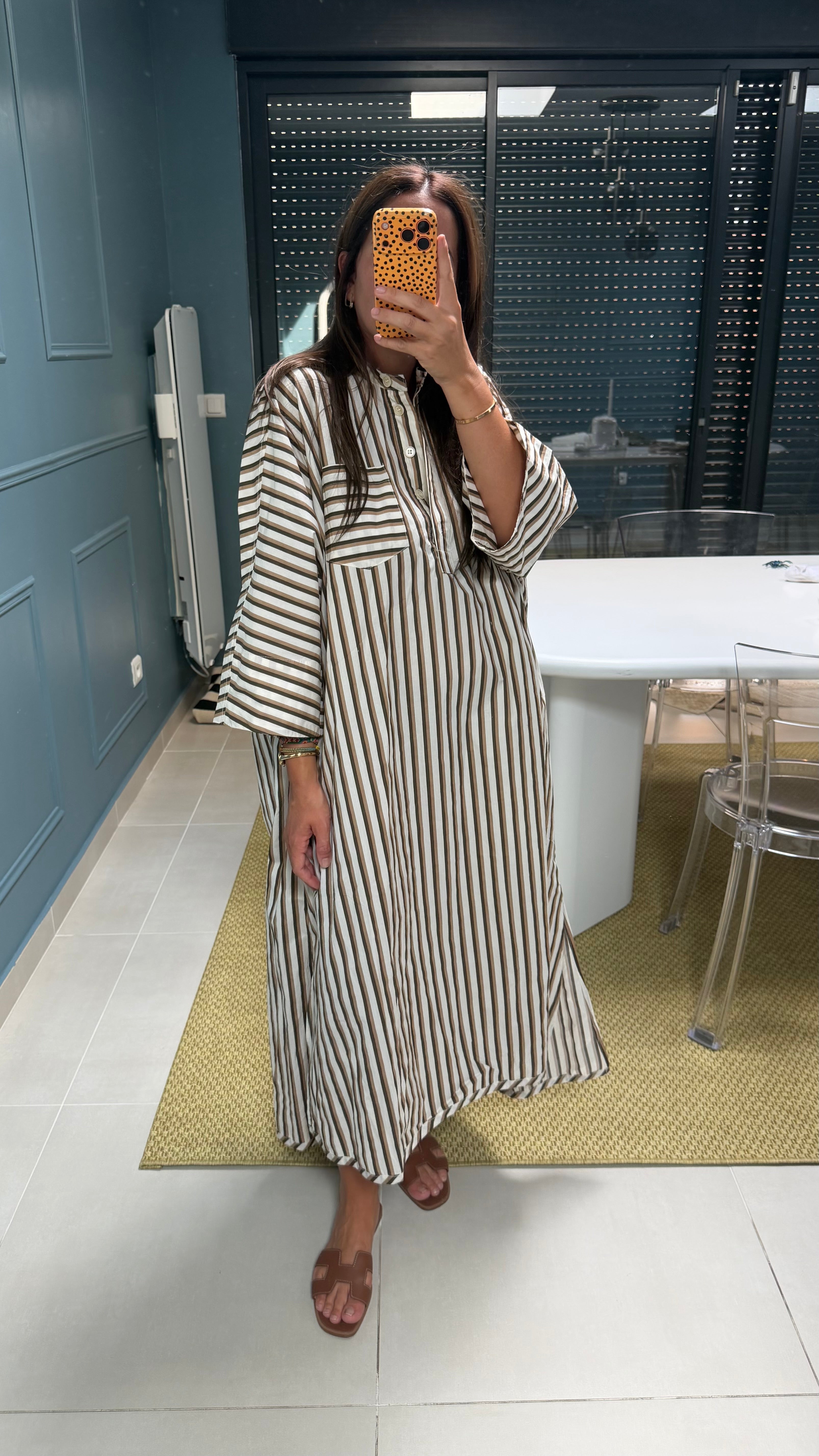 Robe Caftan BROWN
