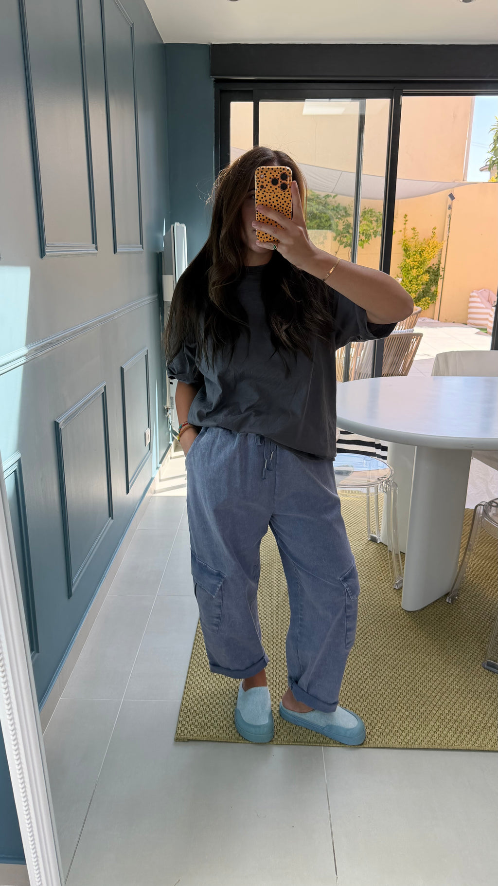 Pantalon CARGO DELAVÉ