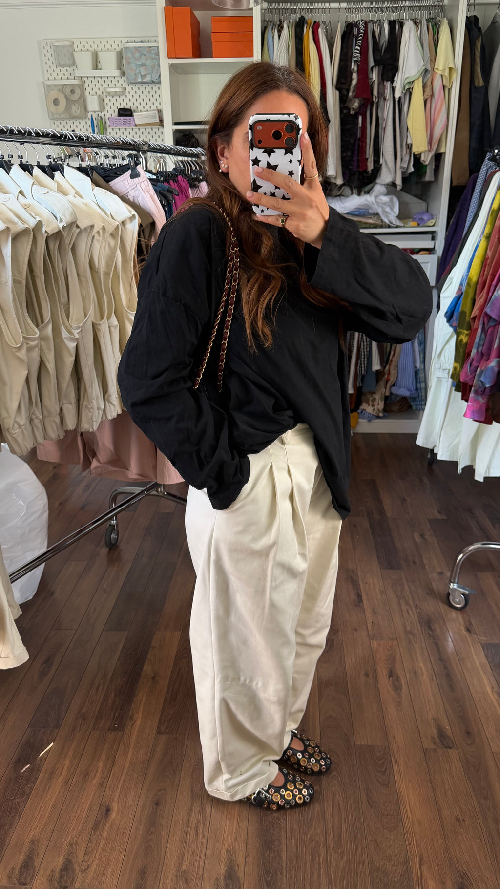 Pantalon FRANK LONG Beige