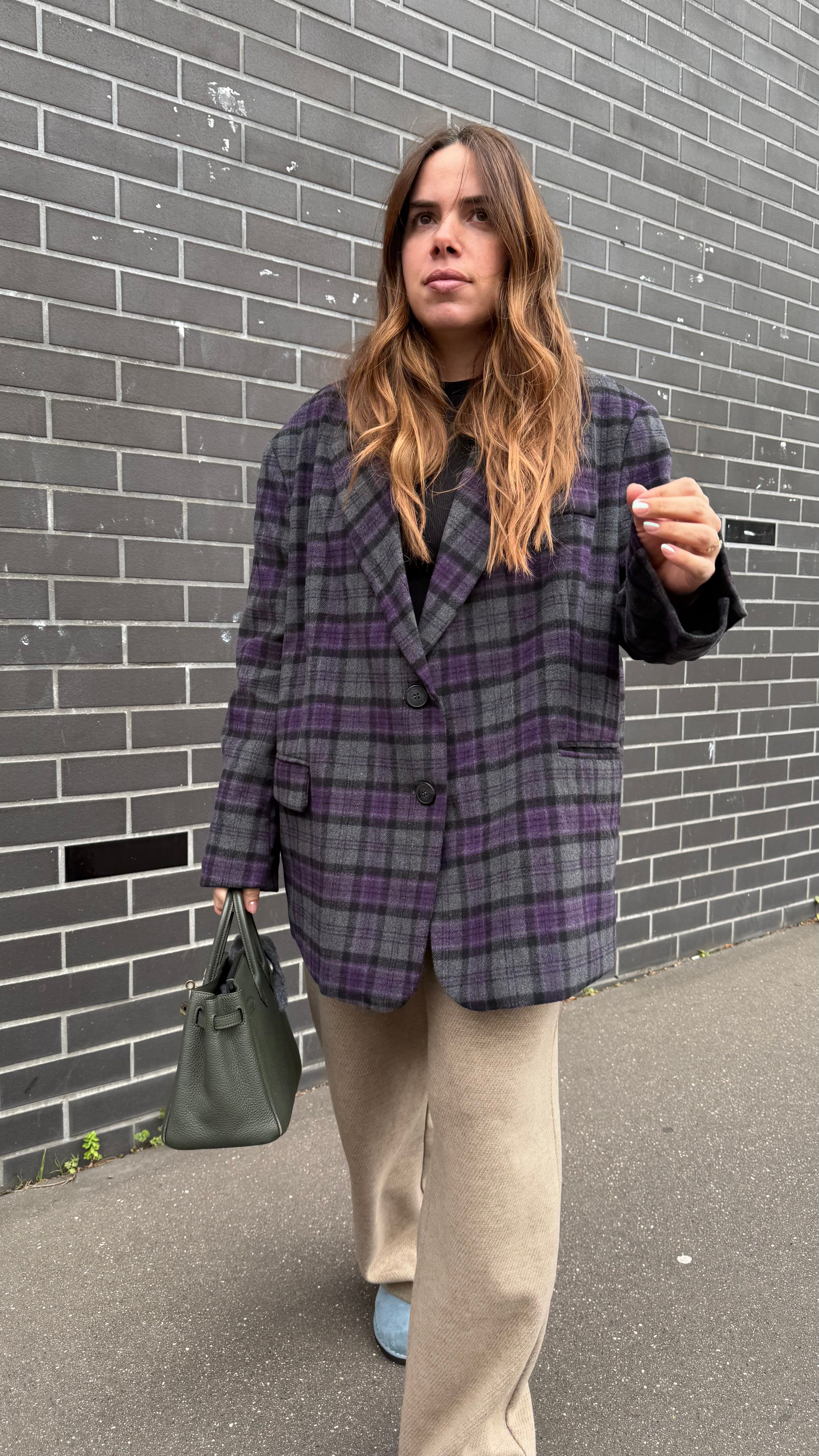 Blazer COQ Violet/Gris