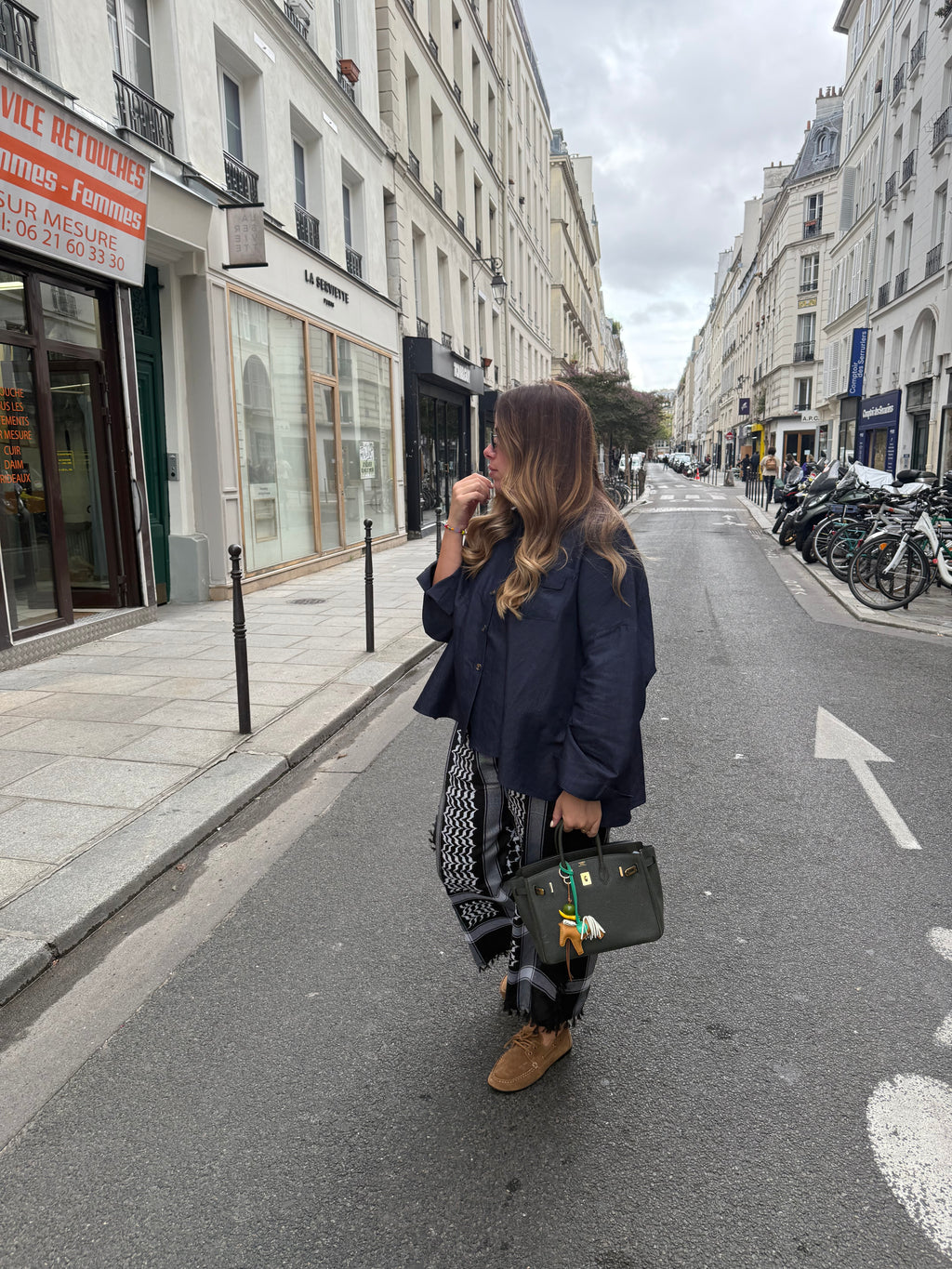 Limited Édition PANTALON KEFFIEH Noir