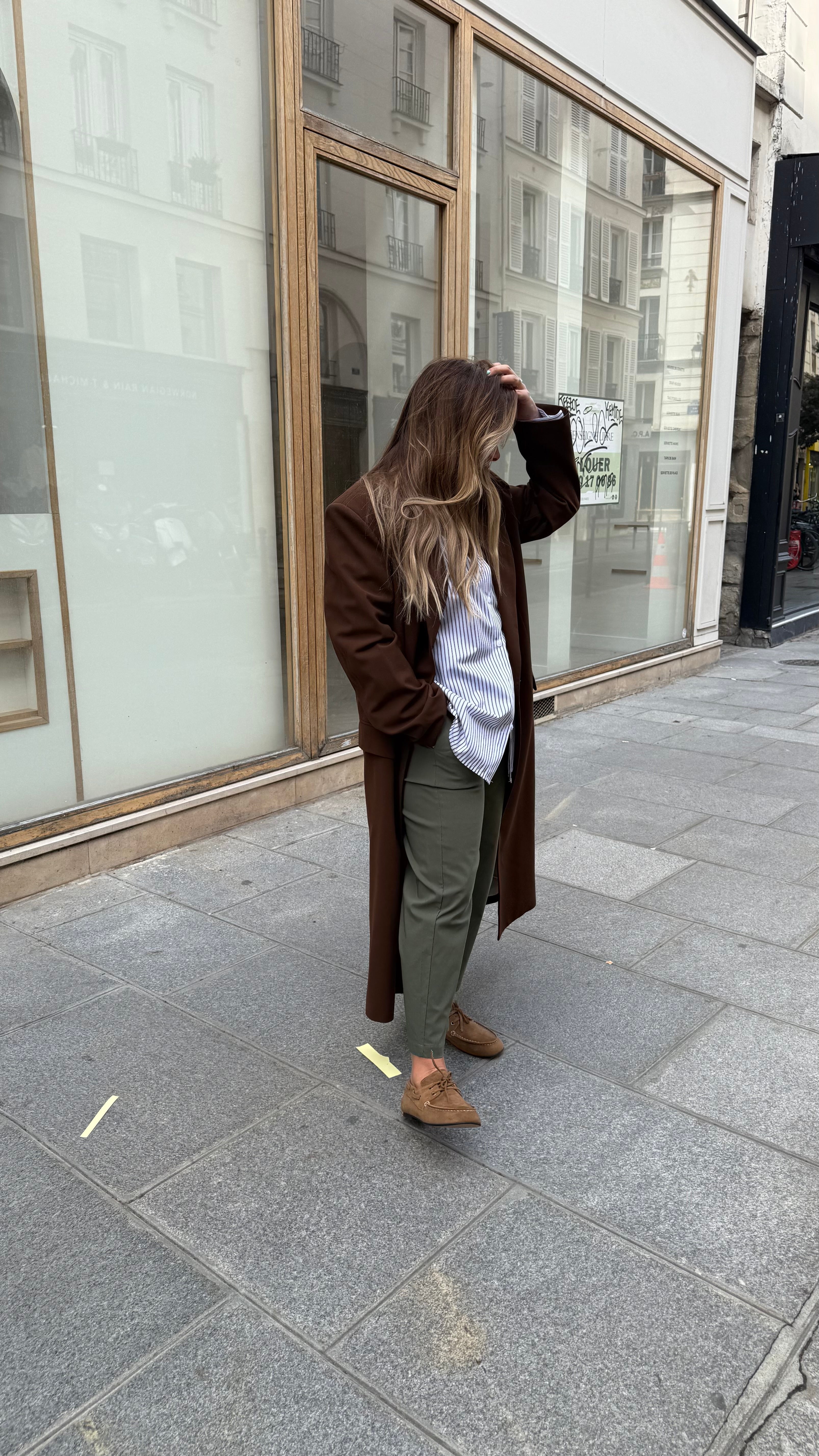 Manteau TALL Marron