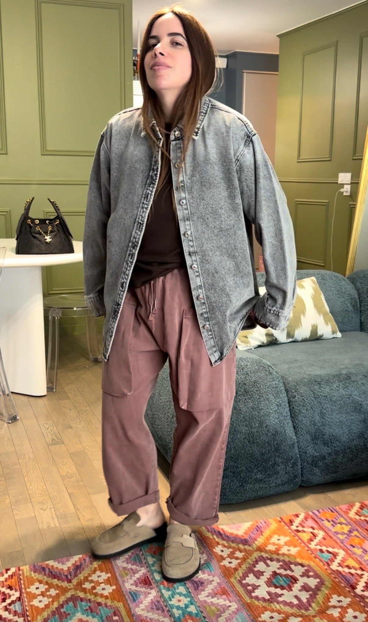 Pantalon CARGO DELAVÉ