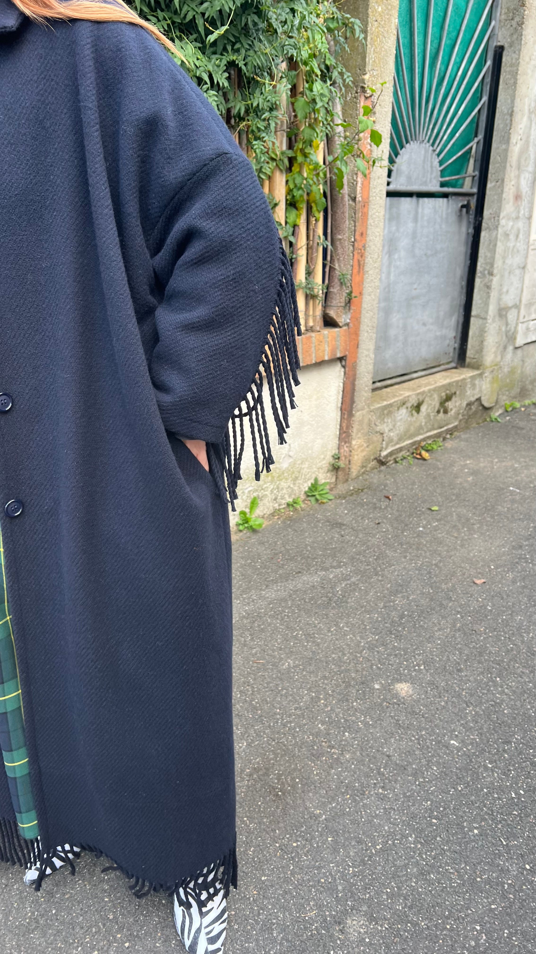 Précommande Manteau FOUR Bleu Marine