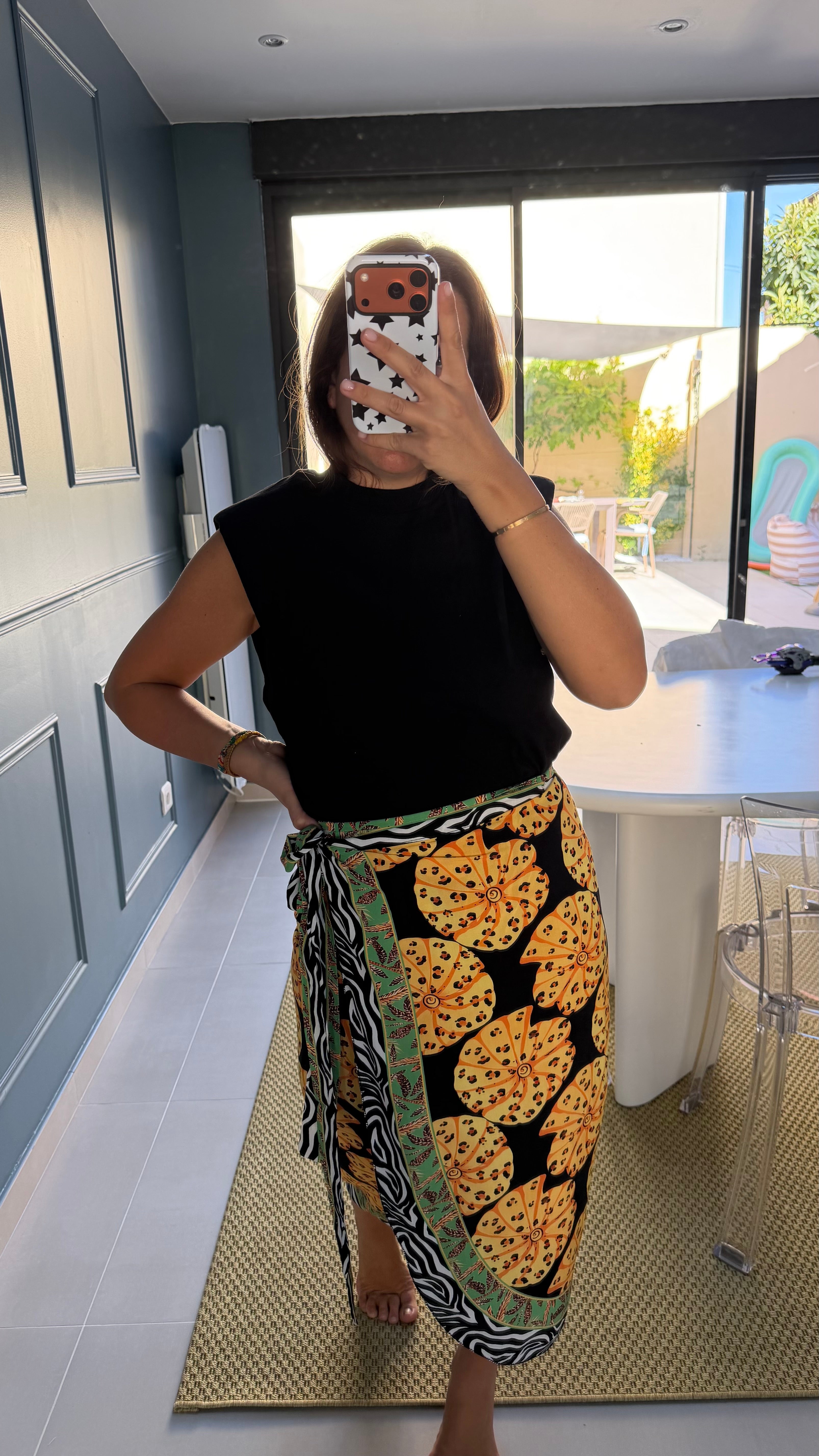 Jupe NOUÉE Jaune