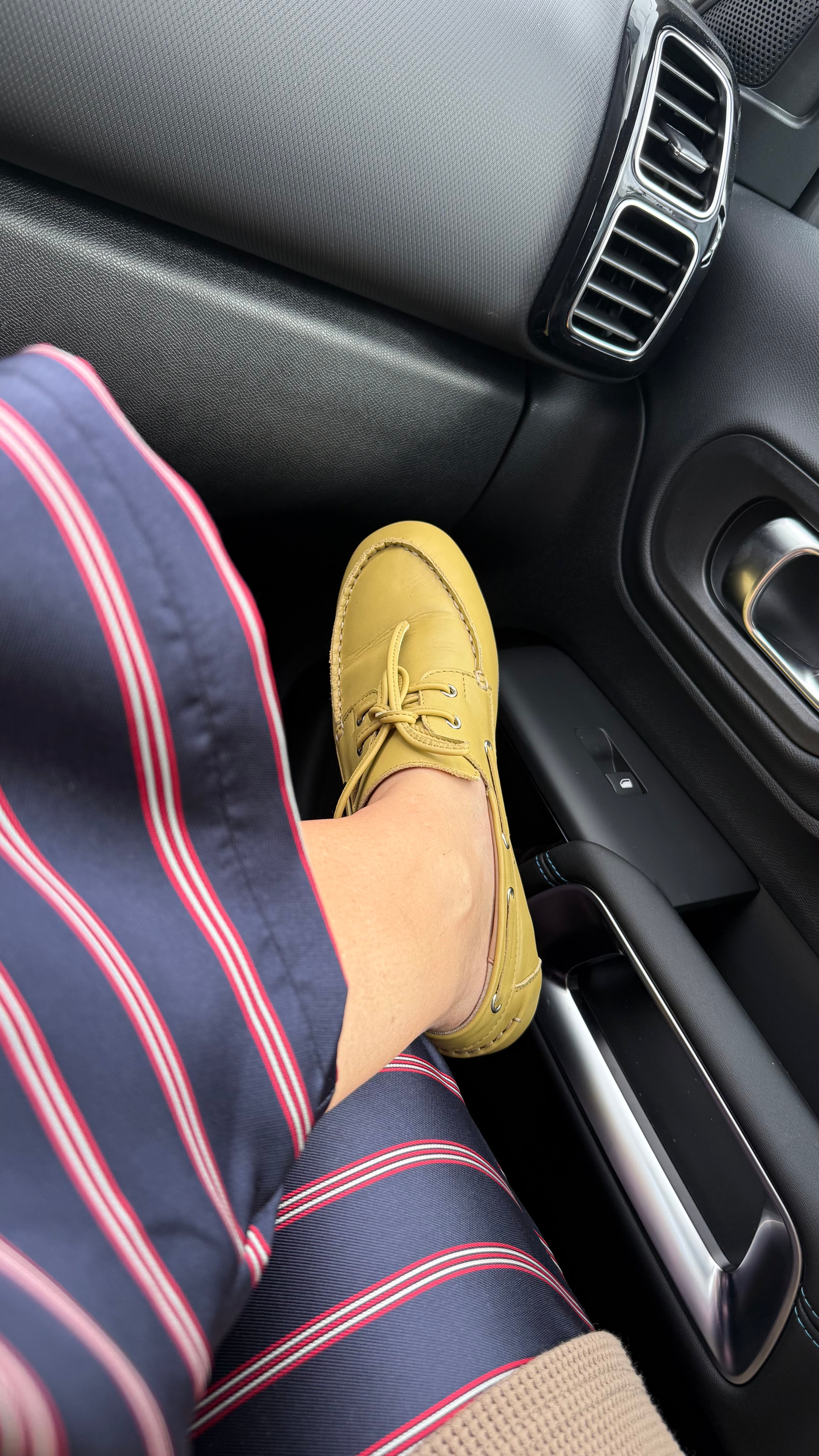 Mocassins CARAMEL Moutarde