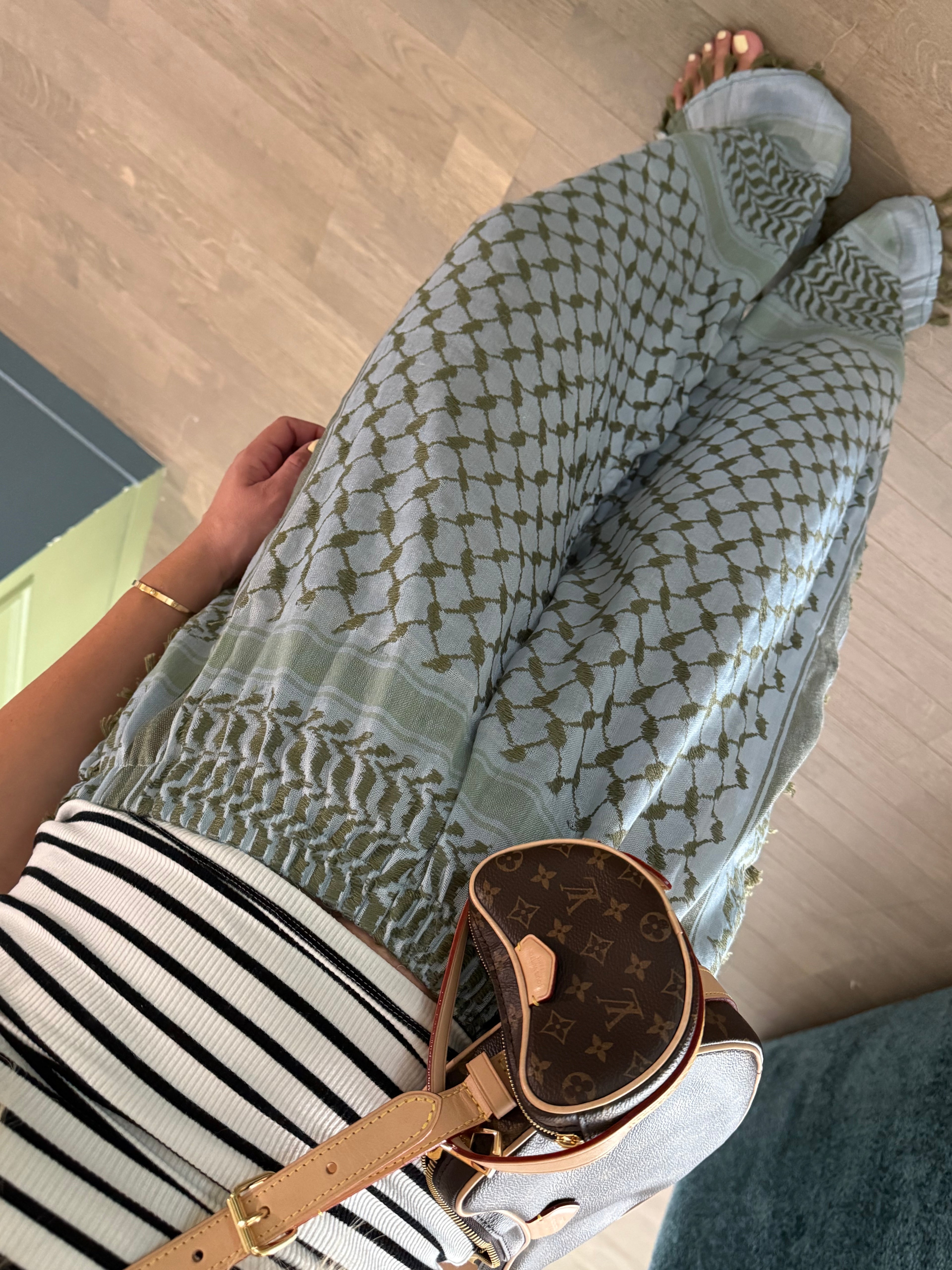 Limited Édition PANTALON KEFFIEH Kaki