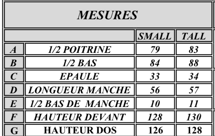 Veste TWO Militaire Bleu