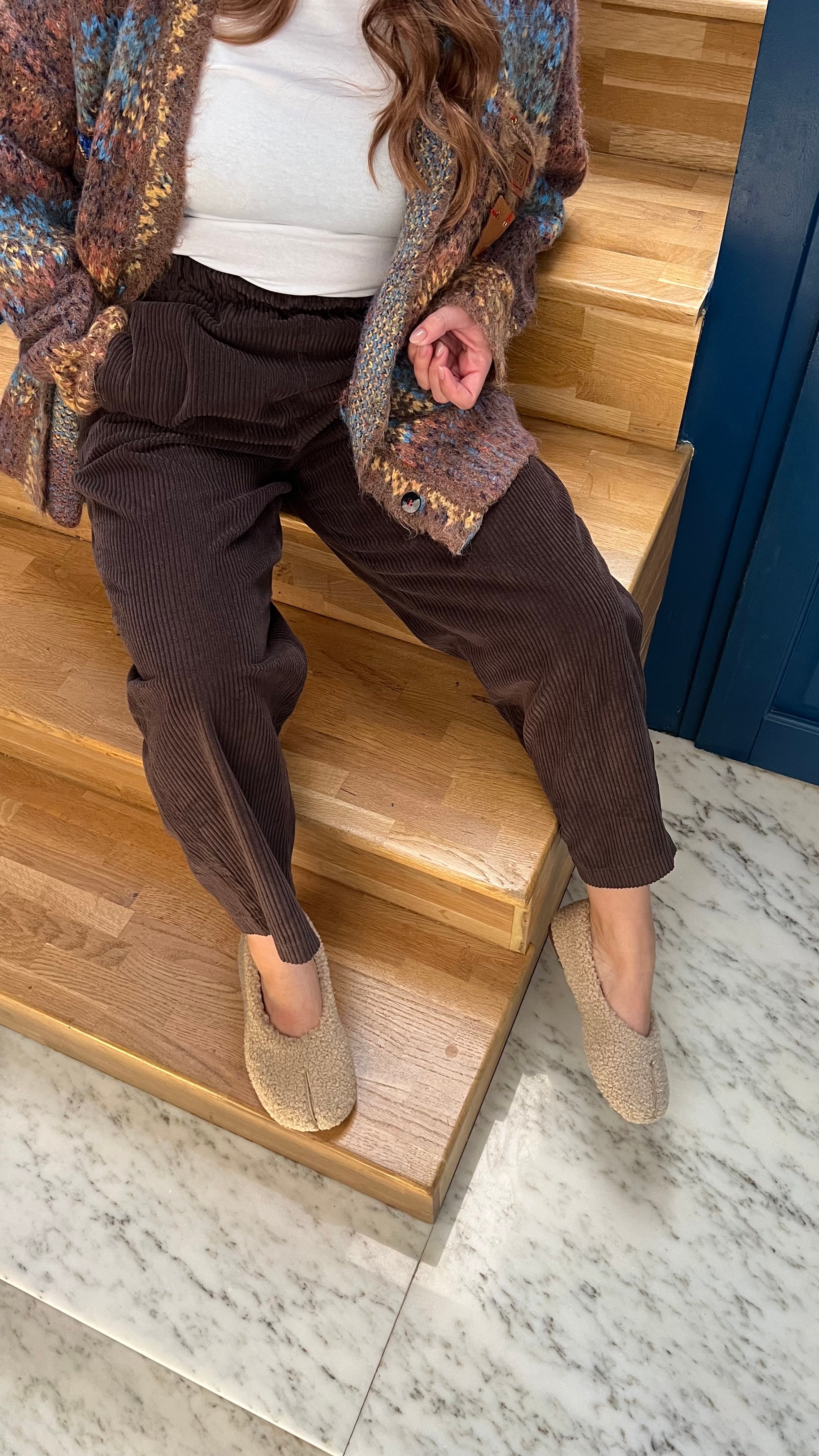 Pantalon JIP COTELÉ Marron