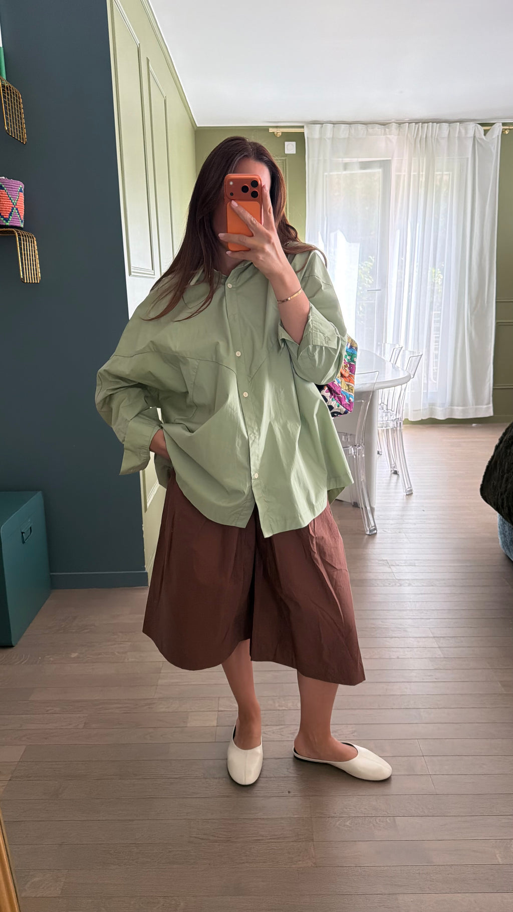 Bermudas à pinces