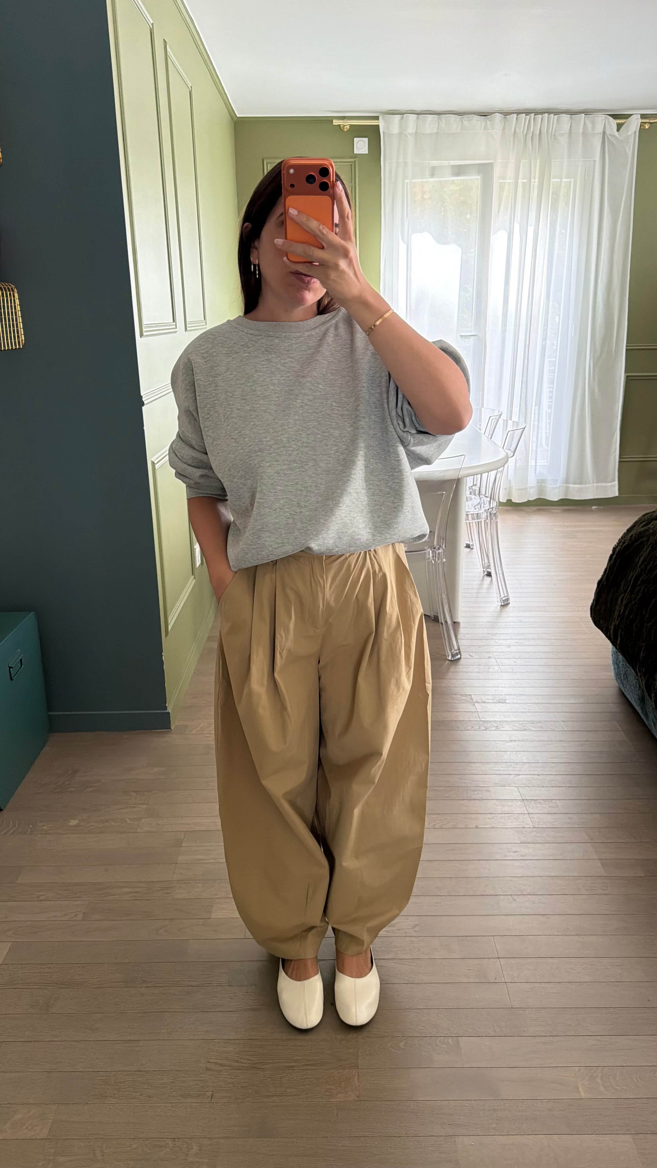 Pantalon à pinces barel