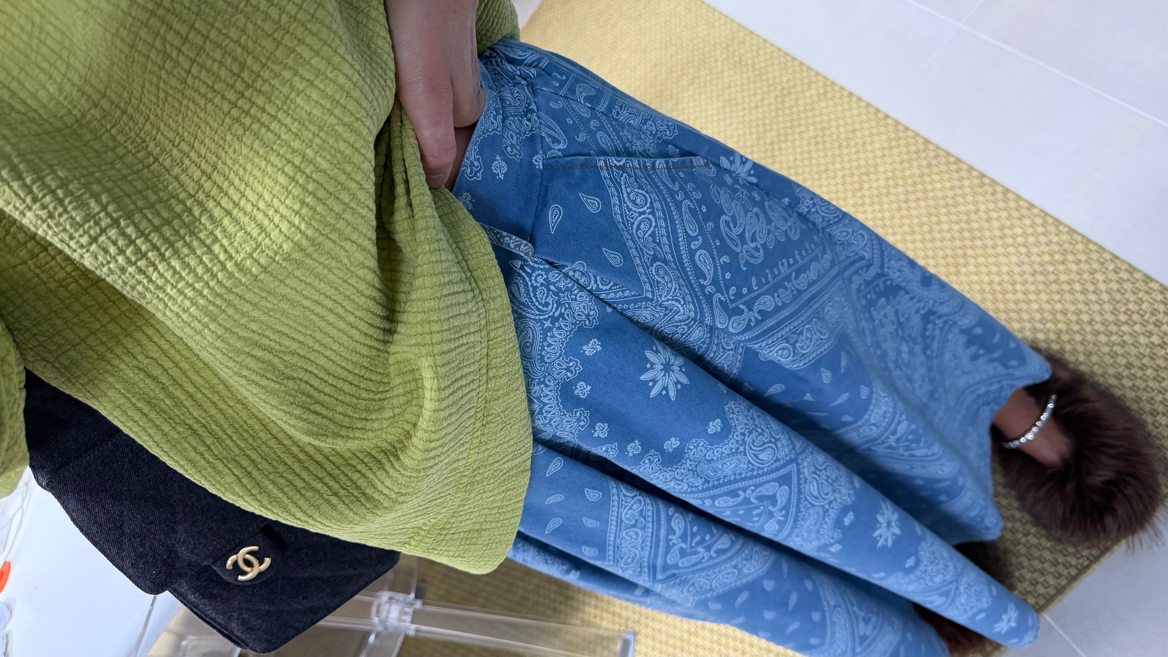 Jupe BANDANA Jean