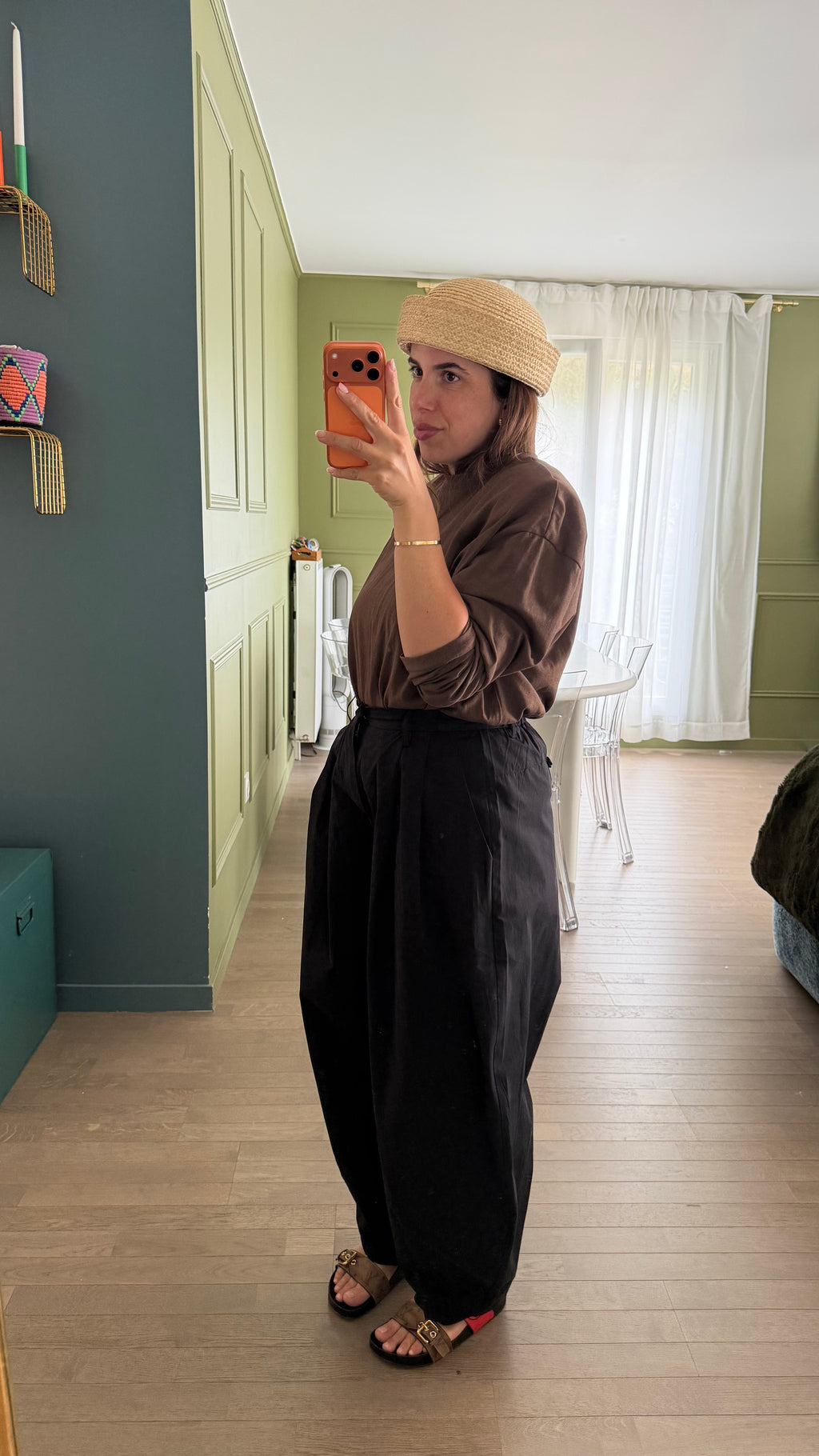 Pantalon à pinces barel
